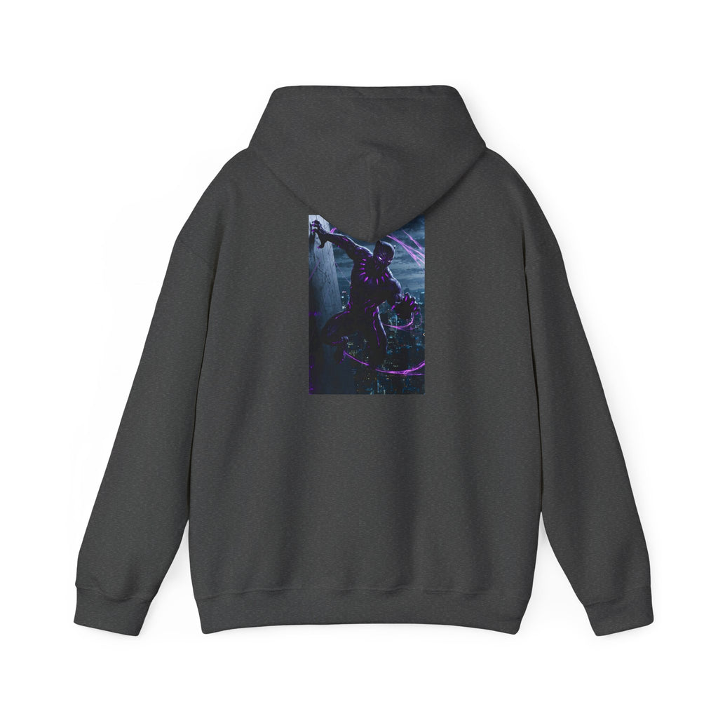 Hooded Sweatshirt - The Black Panther Design