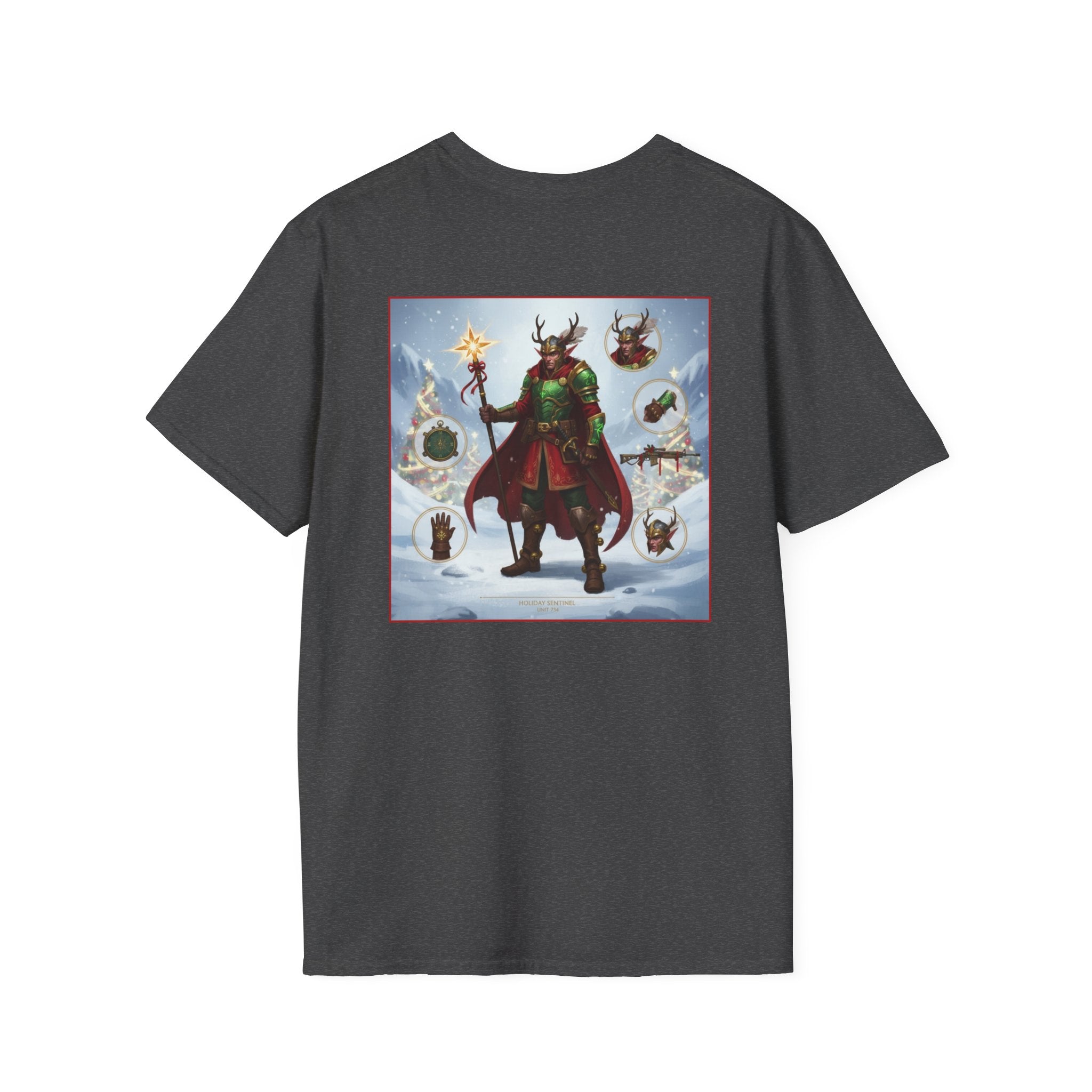 Yule Guard Patriotic Christmas Holiday ~ Unisex Softstyle T-Shirt