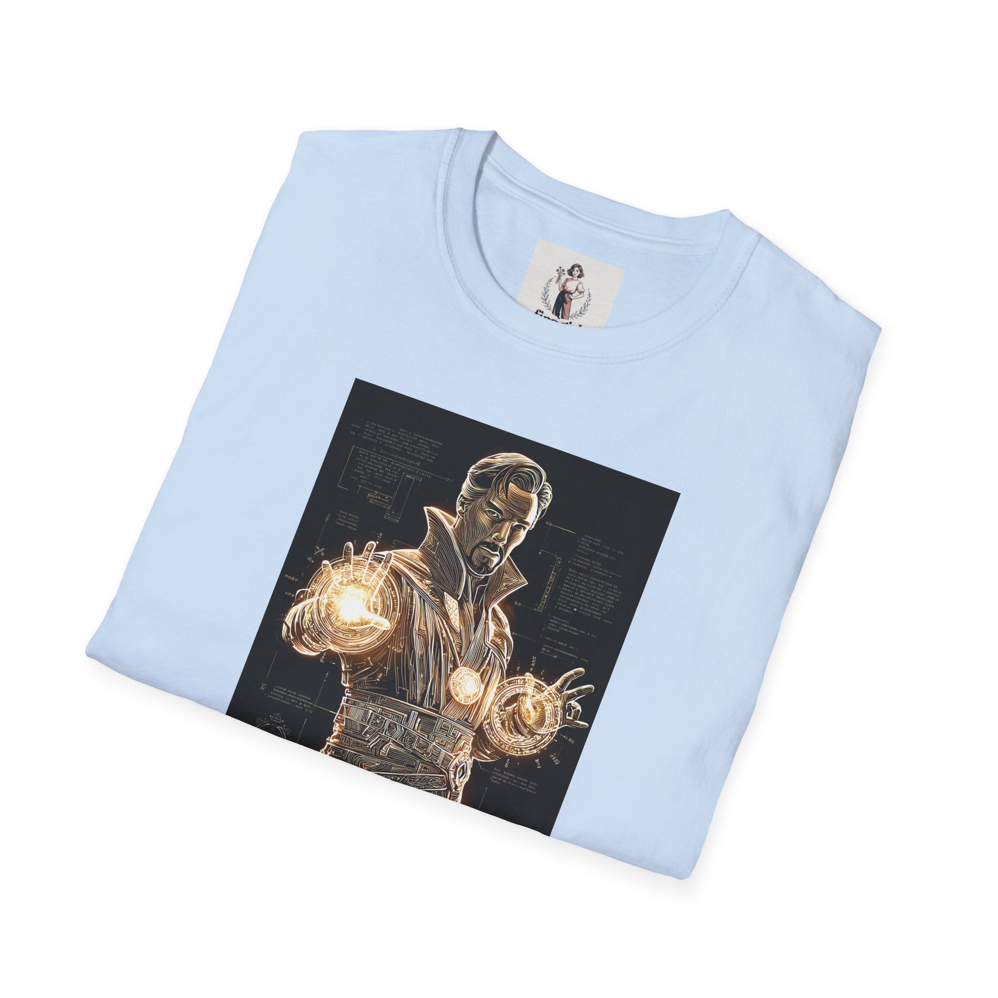 Dr Strange Superhero Marvel Unisex Softstyle T-Shirt, Comic Book Tee, Geeky Clothing, Cosplay Costume Top