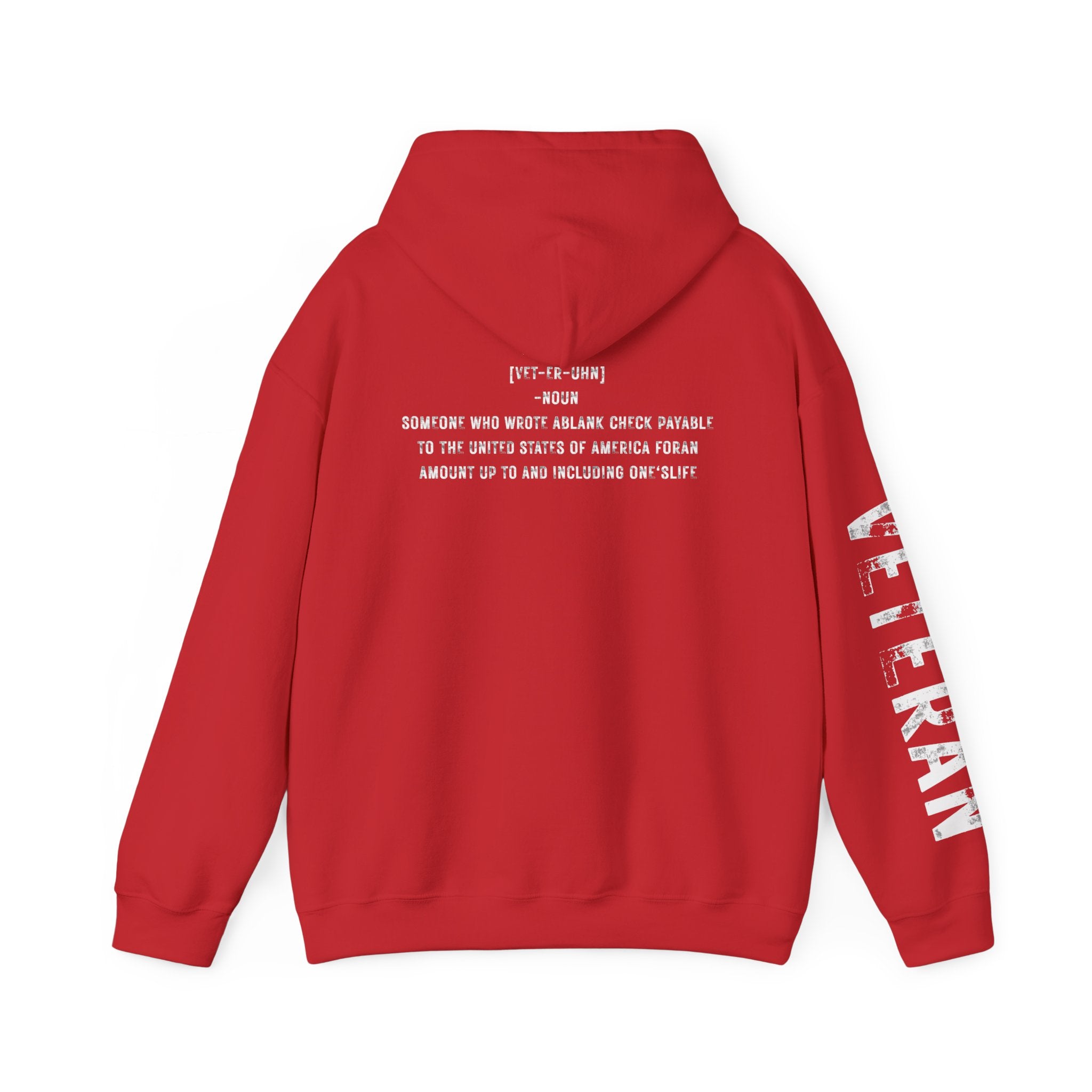 Veteran Patriotic Hoodie ~ Rebel Spirit Unisex Hoodie