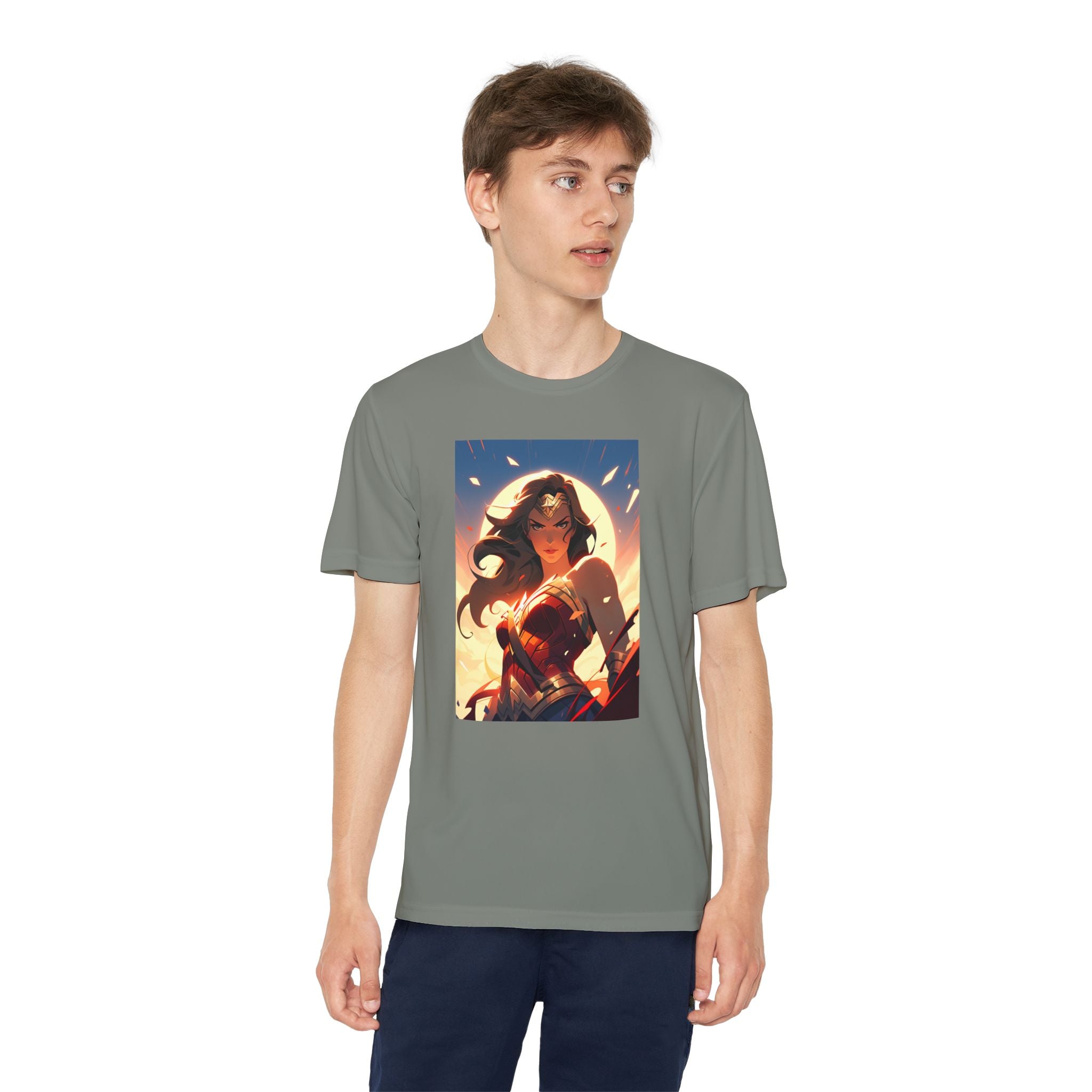 Wonder Woman Superhero Marvel t-shirt, Kids Graphic Tee, Boys Superhero Shirt, Children's Movie Character Top