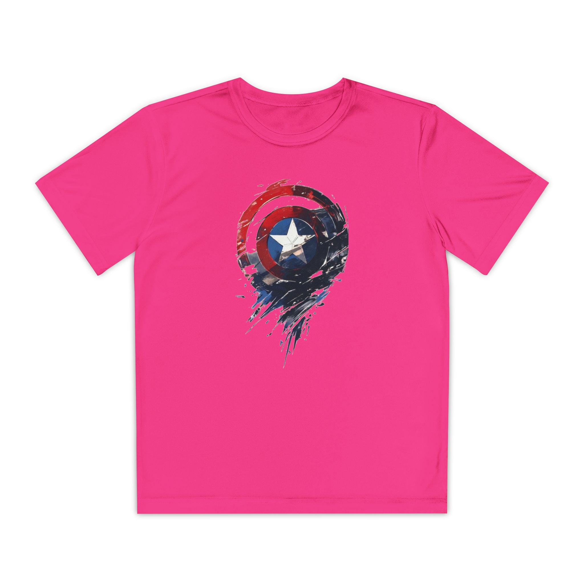 Advengers Youth T-Shirt Sports Graphic Tee, Cool Athletic Shirt for Kids