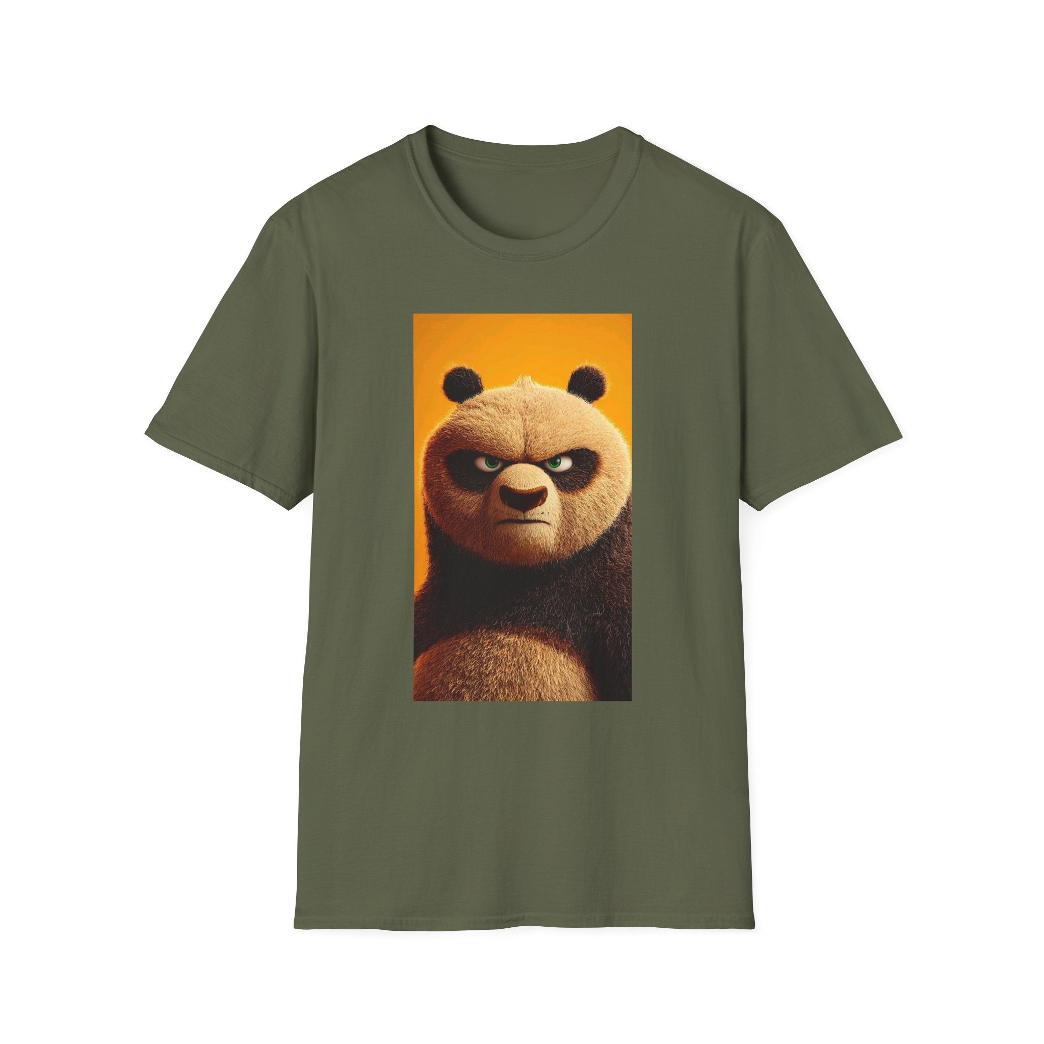 Kung Fu Panda Unisex Softstyle T-Shirt, DreamWorks Animation Youth Competitor Tee, Graphic Tee, Movie Fan Gift, Cult Classic Shirt, Comfy