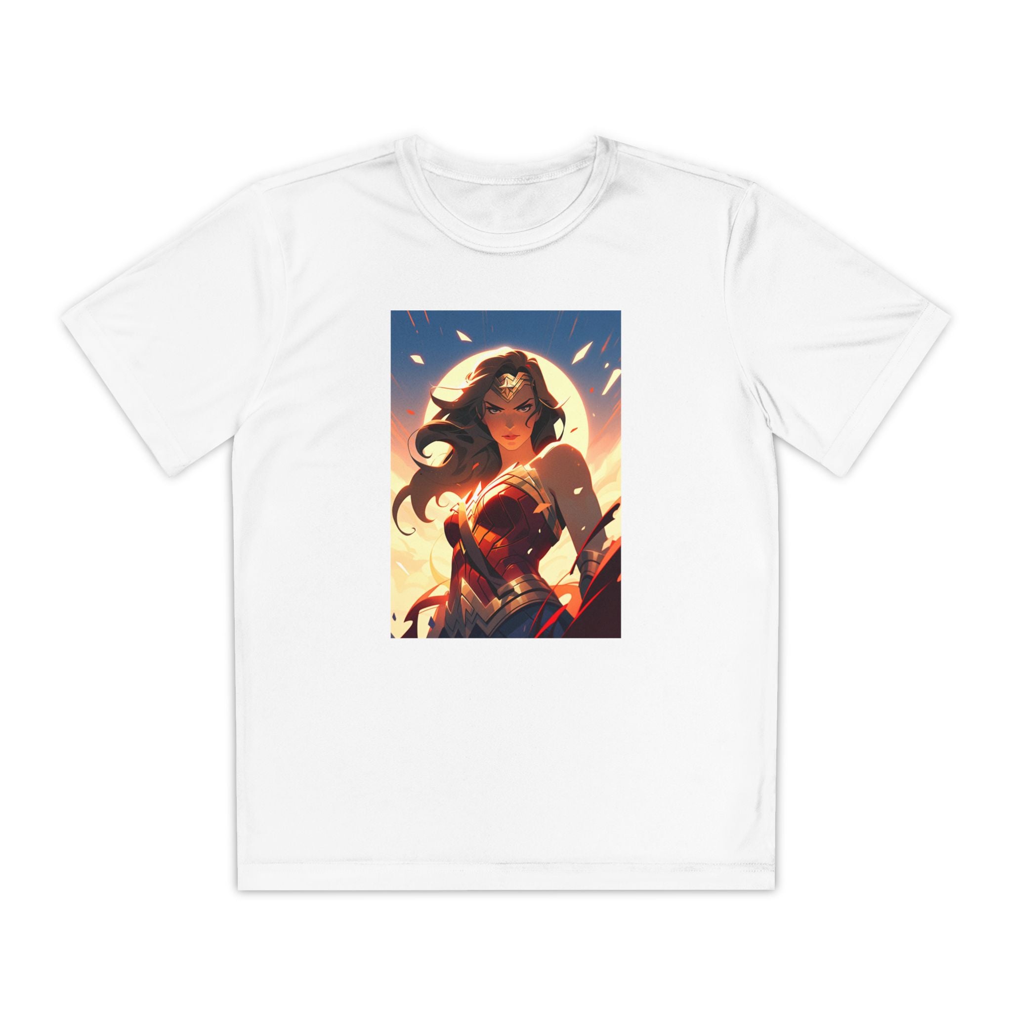 Wonder Woman Superhero Marvel t-shirt, Kids Graphic Tee, Boys Superhero Shirt, Children's Movie Character Top