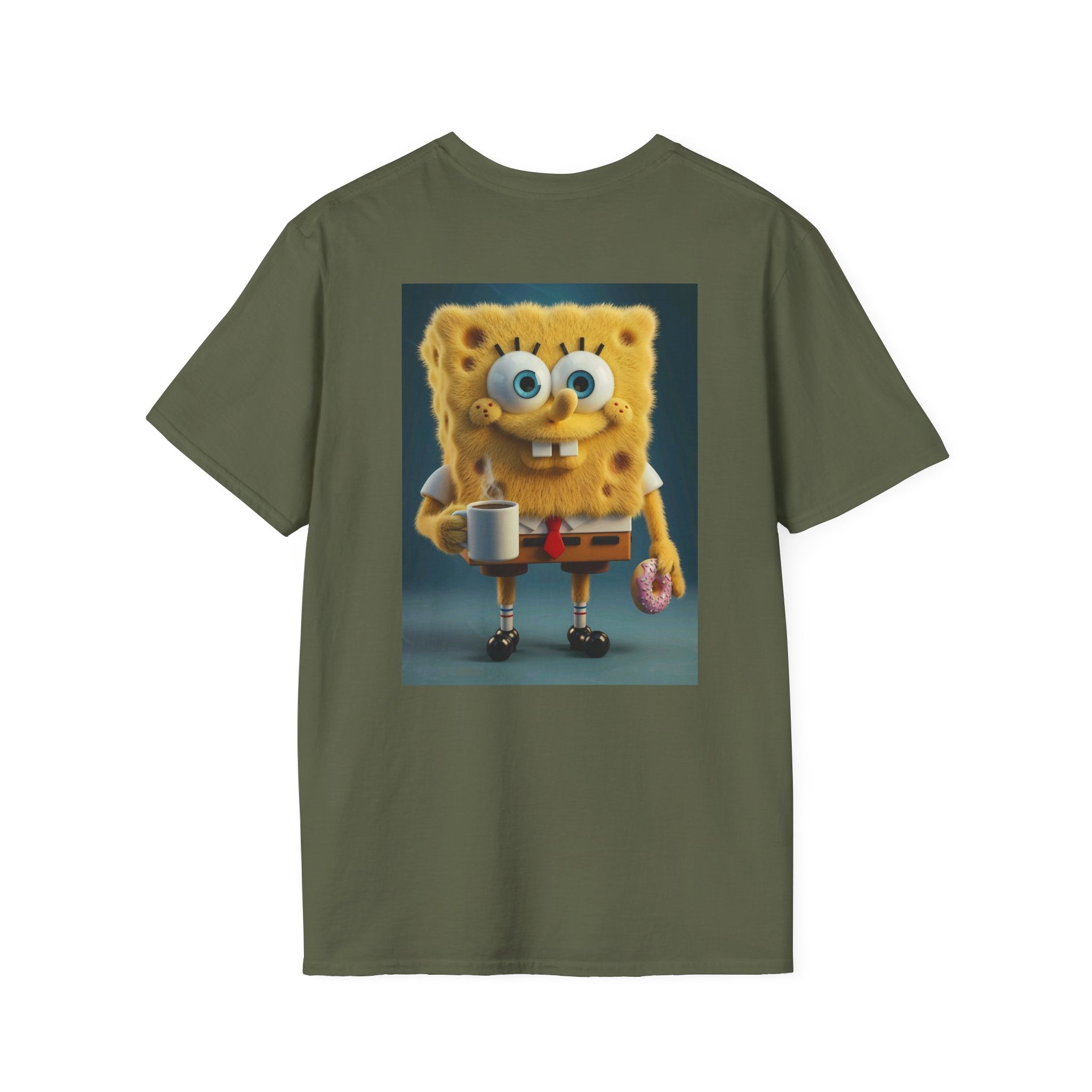 SpongeBob SquarePants Kids T-Shirt, Mr Krabs Squidward Patrick Star Youth Tee, Nickelodeon Children's TV Shirt, Unisex Softstyle