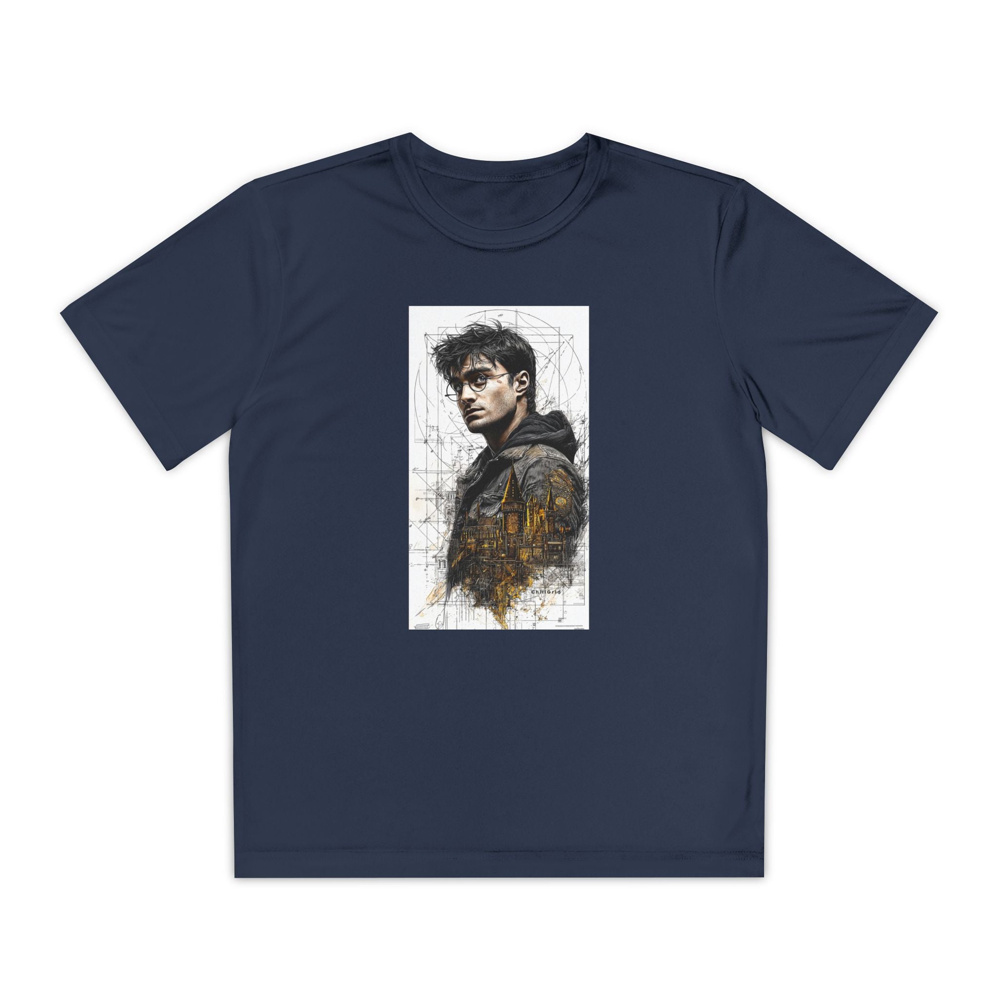 Youth Competitor Tee - Harry Potter, Wizard School Shirt, Magical Kids Top, Hogwarts Fan Gift, Sorcerer's Stone T-Shirt