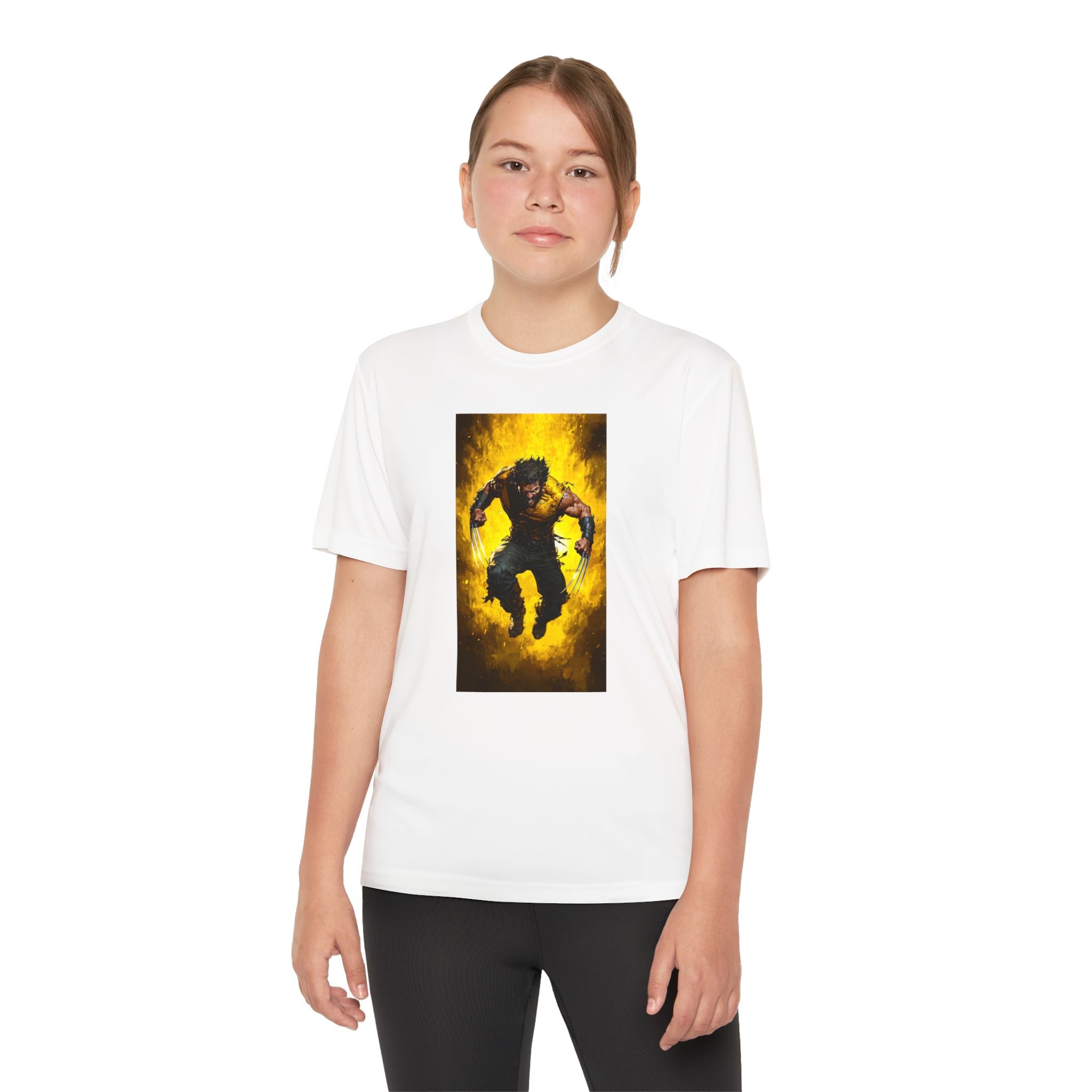 Wolverine Superhero Marvel Patriotic, Kids Graphic T-Shirt, Boys Hero Top, Girls Comic Book Clothing, Birthday