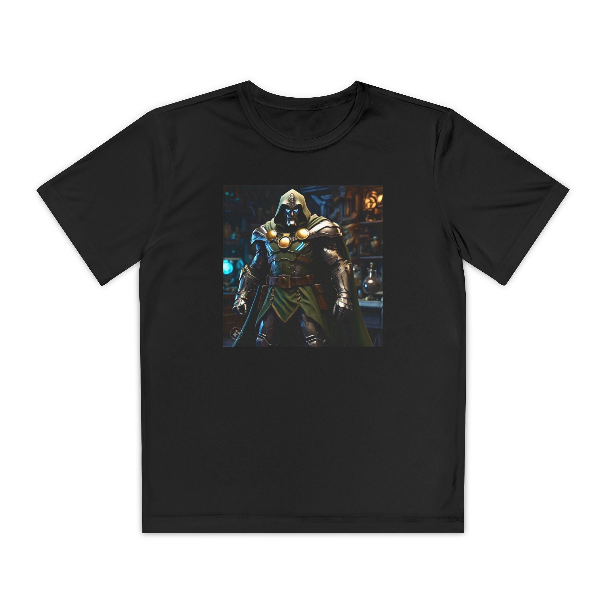 Dr Doom Superhero Marvel Patriotic, Kids Graphic T-Shirt, Boys Hero Top, Girls Comic Book Clothing, Birthday