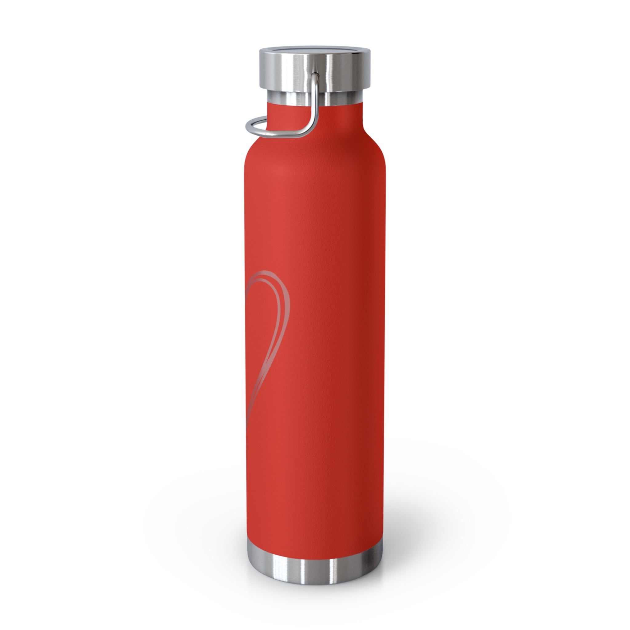 Heart Copper Insulated Water Bottle