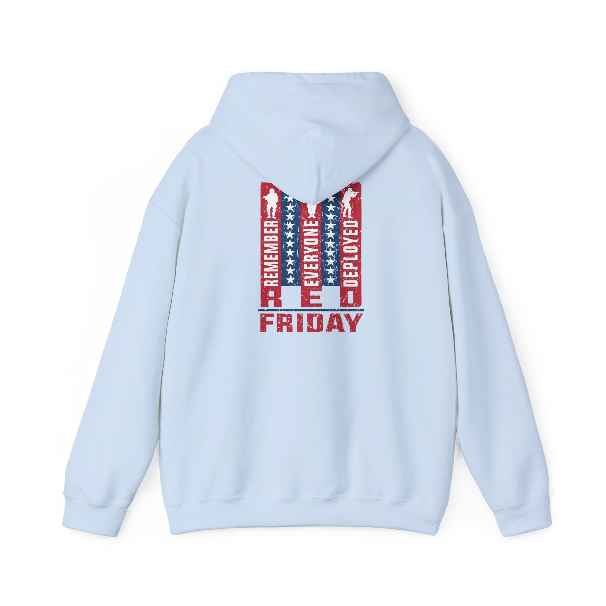 Red Friday Patriotic Hoodie Sweatshirt
