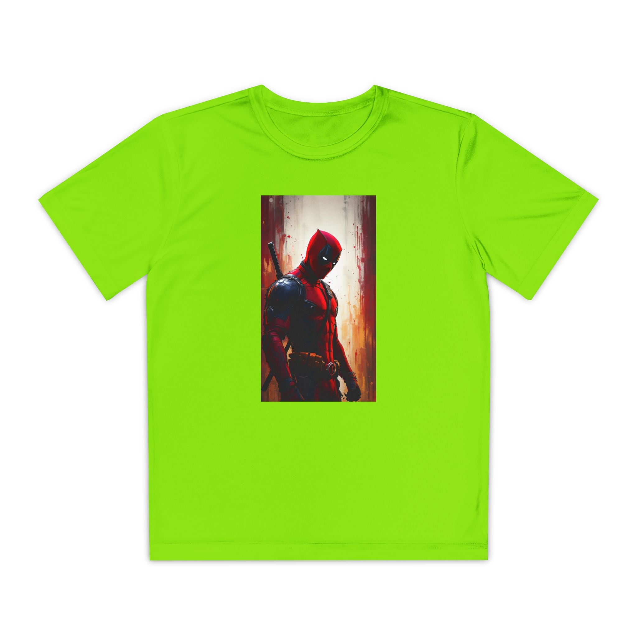 Deadpool Superhero Marvel Patriotic, Kids Graphic T-Shirt, Boys Hero Top, Girls Comic Book Clothing, Birthday