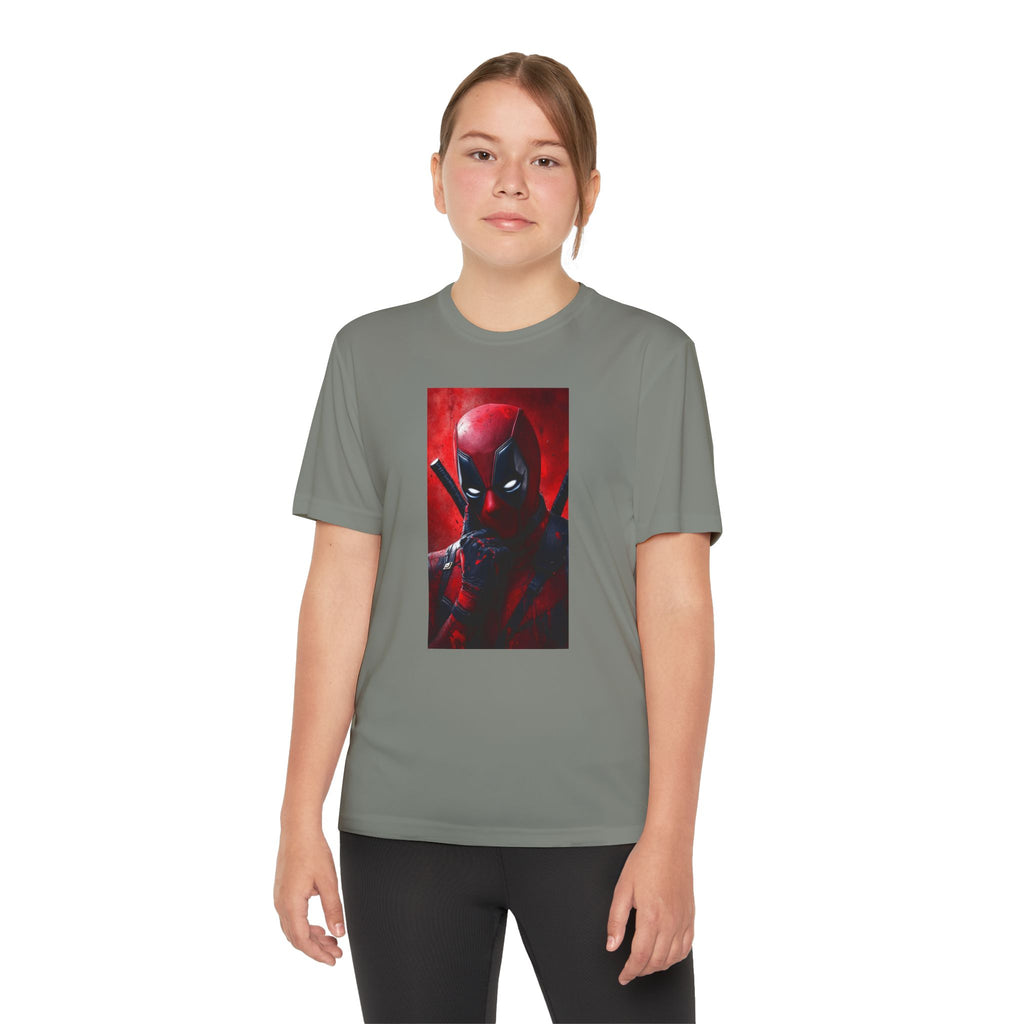 Deadpool Superhero Marvel Patriotic, Kids Graphic T-Shirt, Boys Hero Top, Girls Comic Book Clothing, Birthday