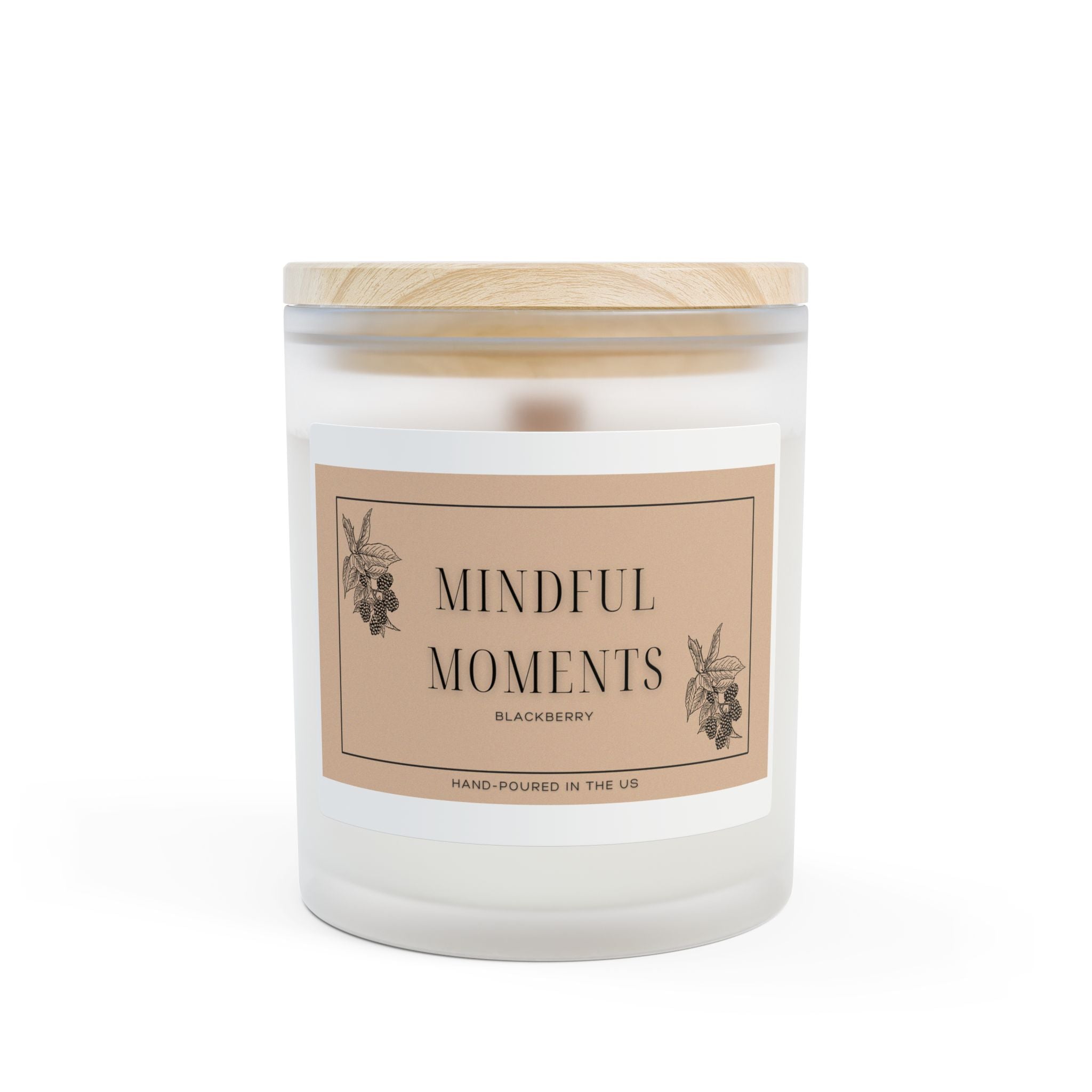 Mindful Moments Lavender Candle, Cozy Home Decor, Relaxation Gift, Self-Care Essential, Aromatherapy, Spa Day
