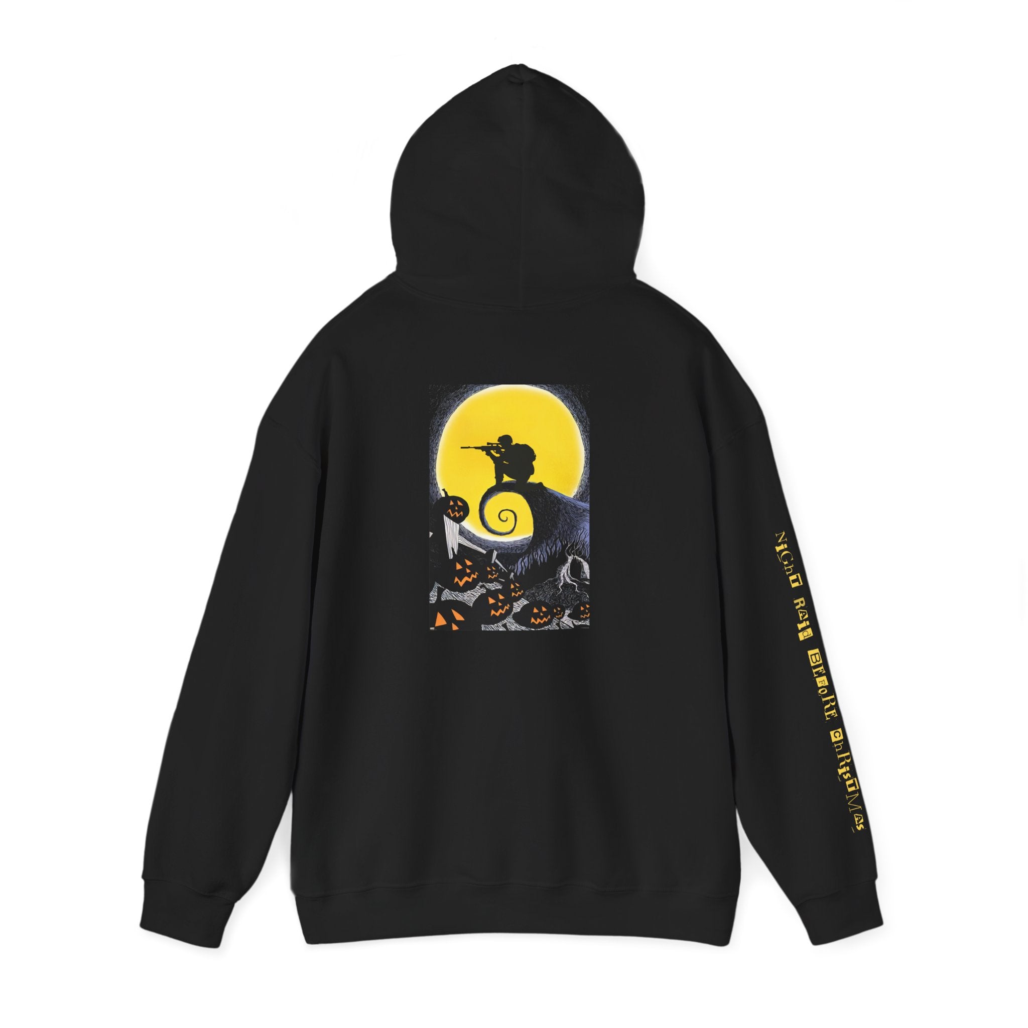 Night Raid Before Christmas Patriotic Hoodie Rebel Spirit Unisex Hoodie