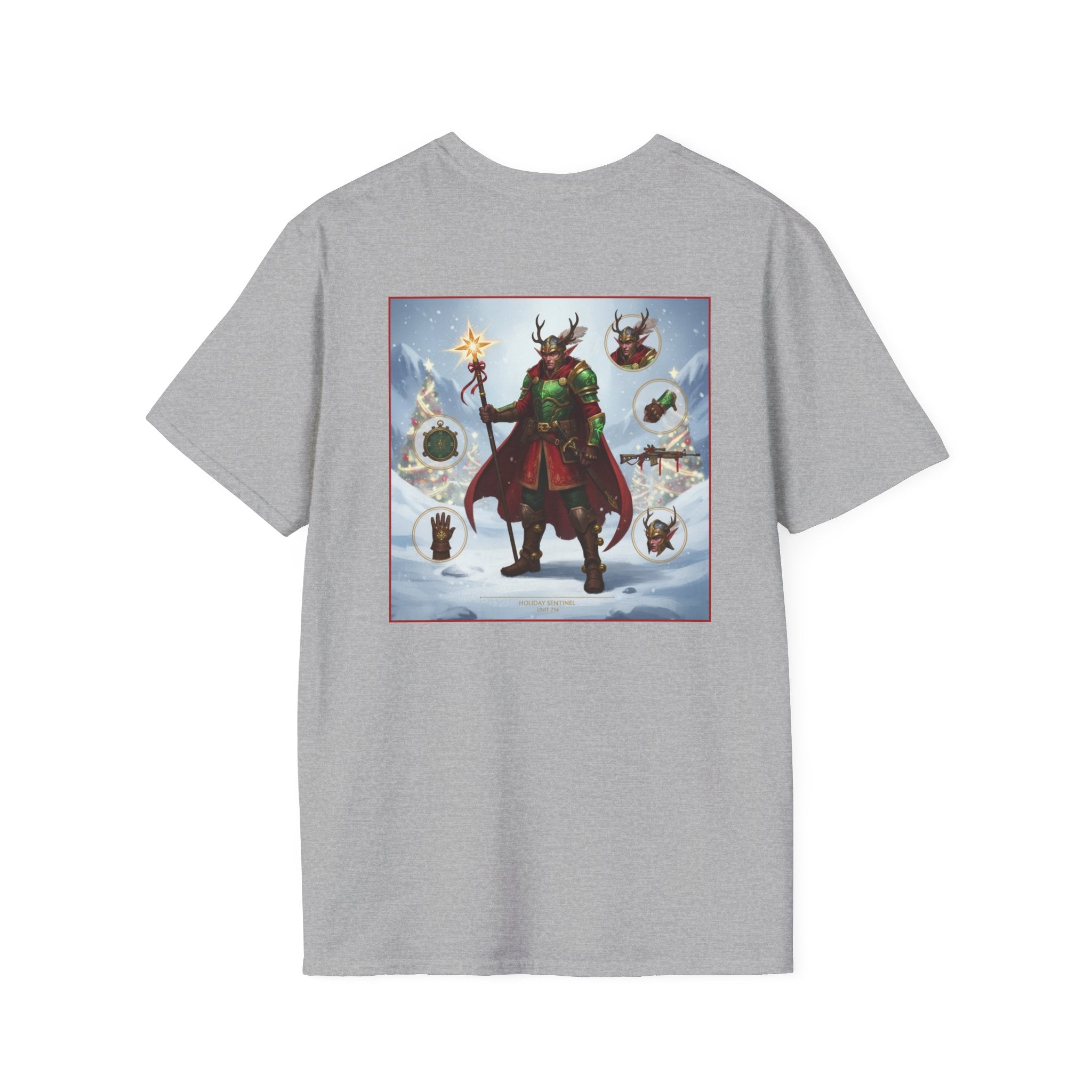 Yule Guard Patriotic Christmas Holiday ~ Unisex Softstyle T-Shirt