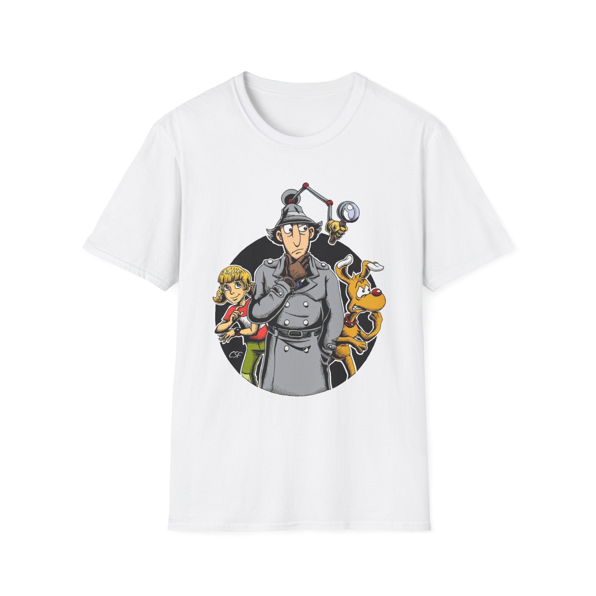 Retro Inspector Gadgets TV Cartoon T-Shirt