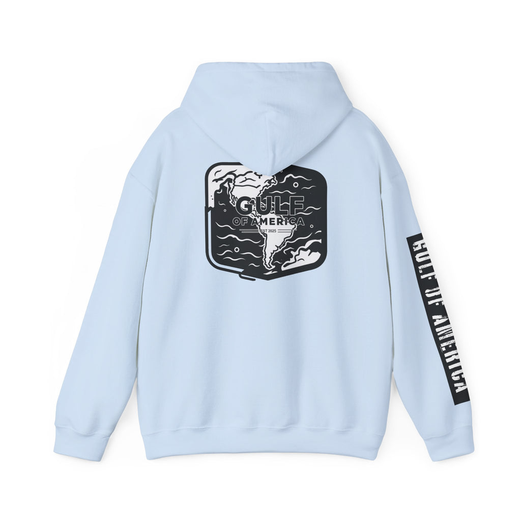 Gulf Of America Patriotic Hoodie, USA Patriotism Sweatshirt, American Flag Pullover, Independence Day Apparel, Fourth of July Gift