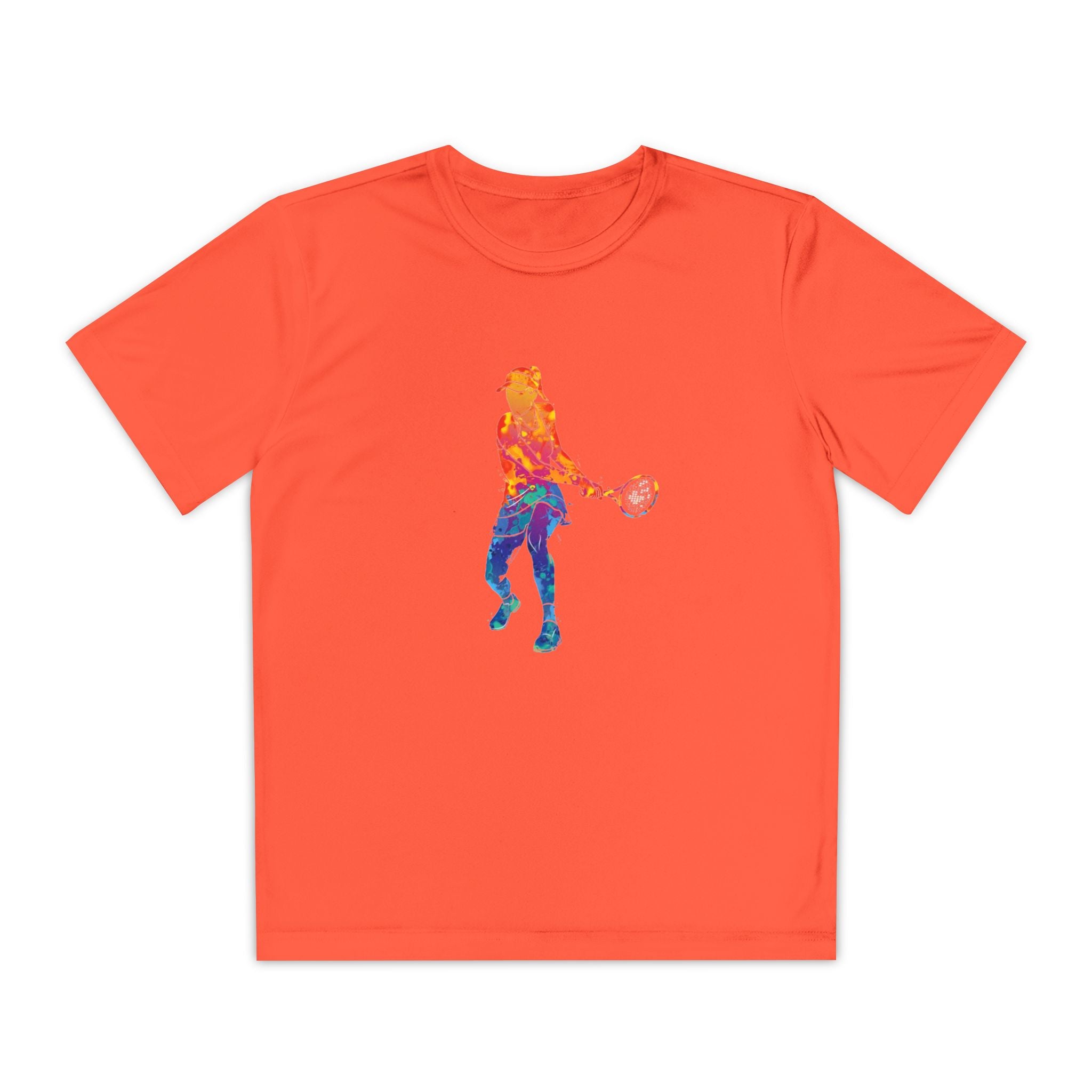 Tennis Youth Sports Graphic Tee, Cool Athletic Shirt for Kids, Perfect for Sports Events, Team Spirit, Birthday Gift, Summer Activities