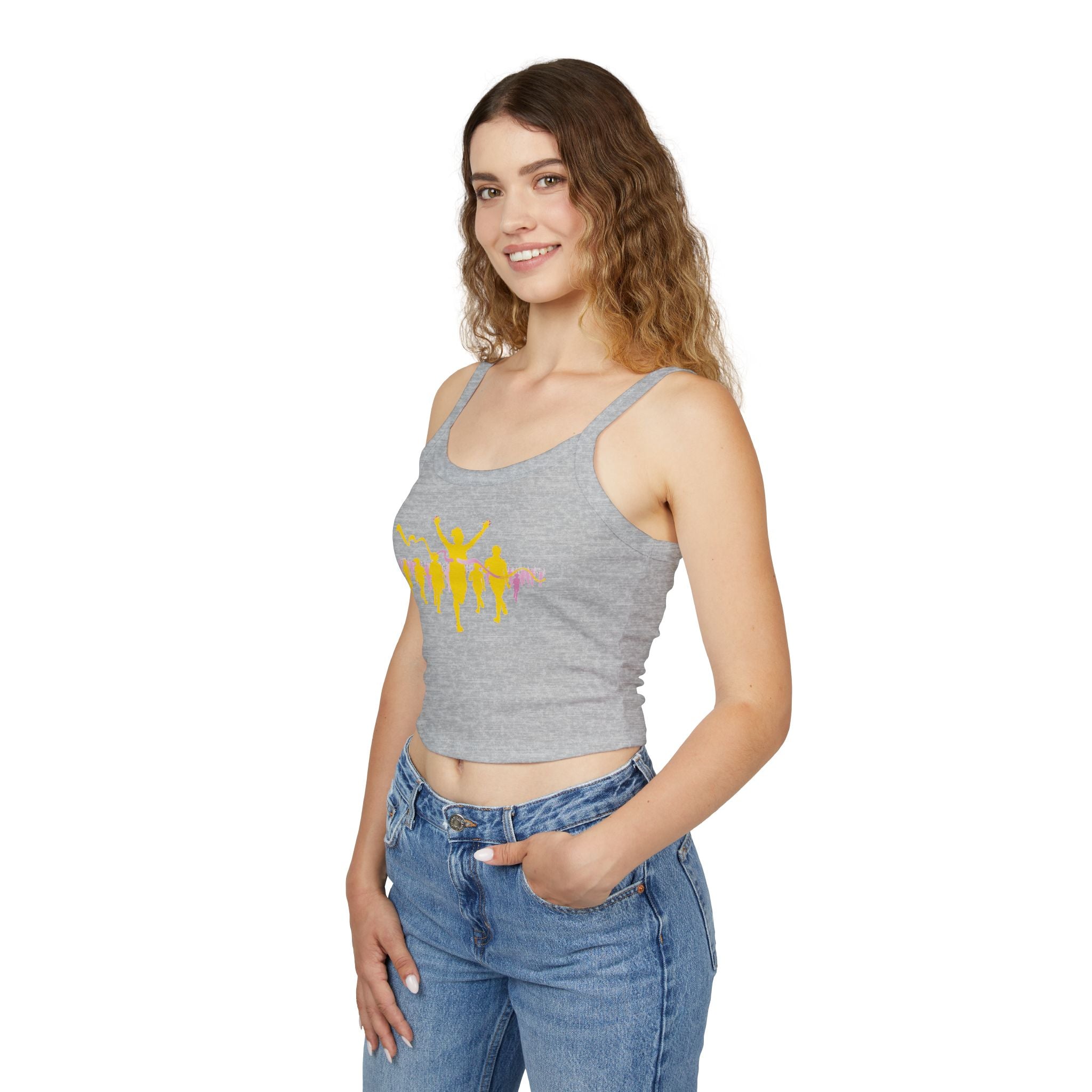 Running Woman Tank Top, Athletic Workout Top, Fitness Sleeveless Shirt, Jogging Muscle Tee, Exercise Gym Cami