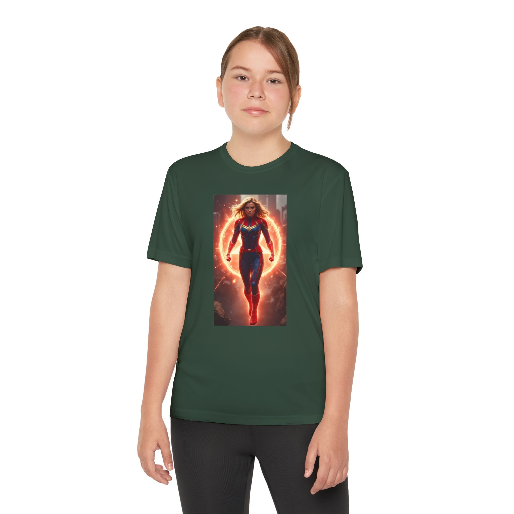 Advengers Youth T-Shirt Sports Graphic Tee, Cool Athletic Shirt for Kids, Perfect for Sports Events, Team Spirit