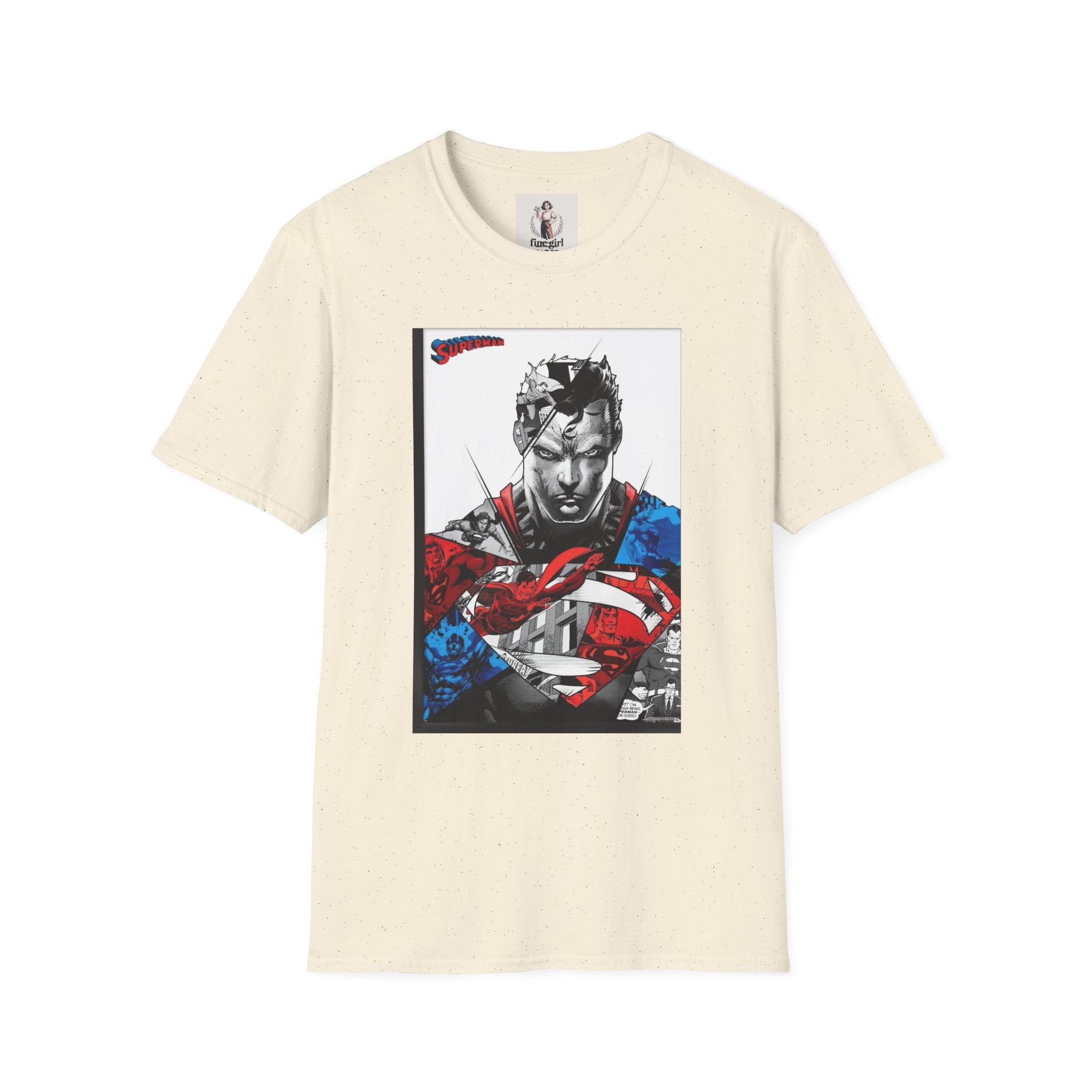 Superman Hero Unisex Softstyle T-Shirt