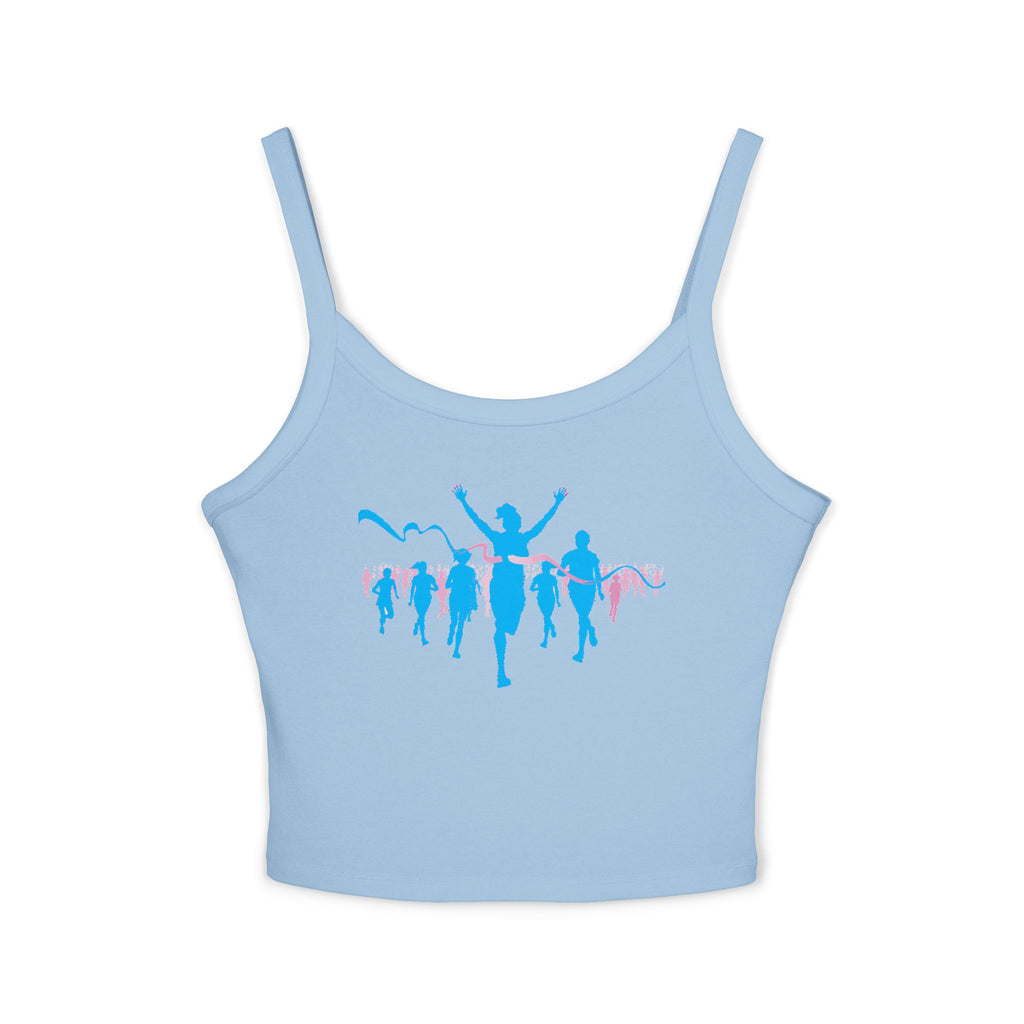 Running Woman Tank Top, Athletic Workout Top, Fitness Sleeveless Shirt, Jogging Muscle Tee, Exercise Gym Cami