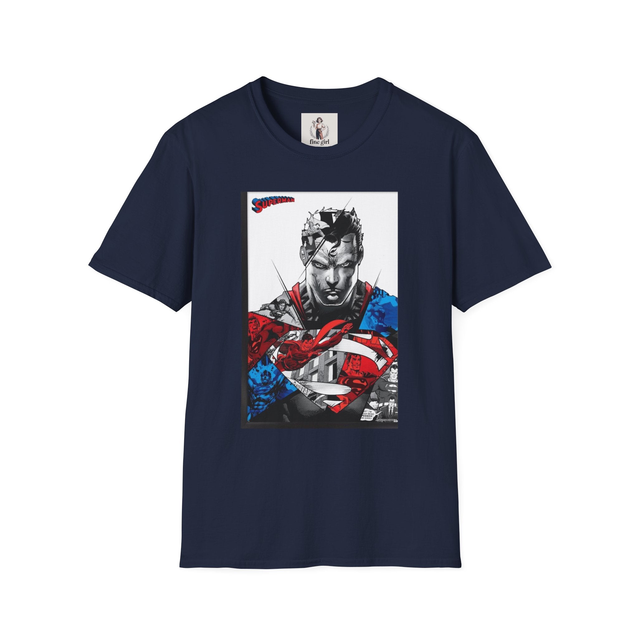 Superman Hero Unisex Softstyle T-Shirt