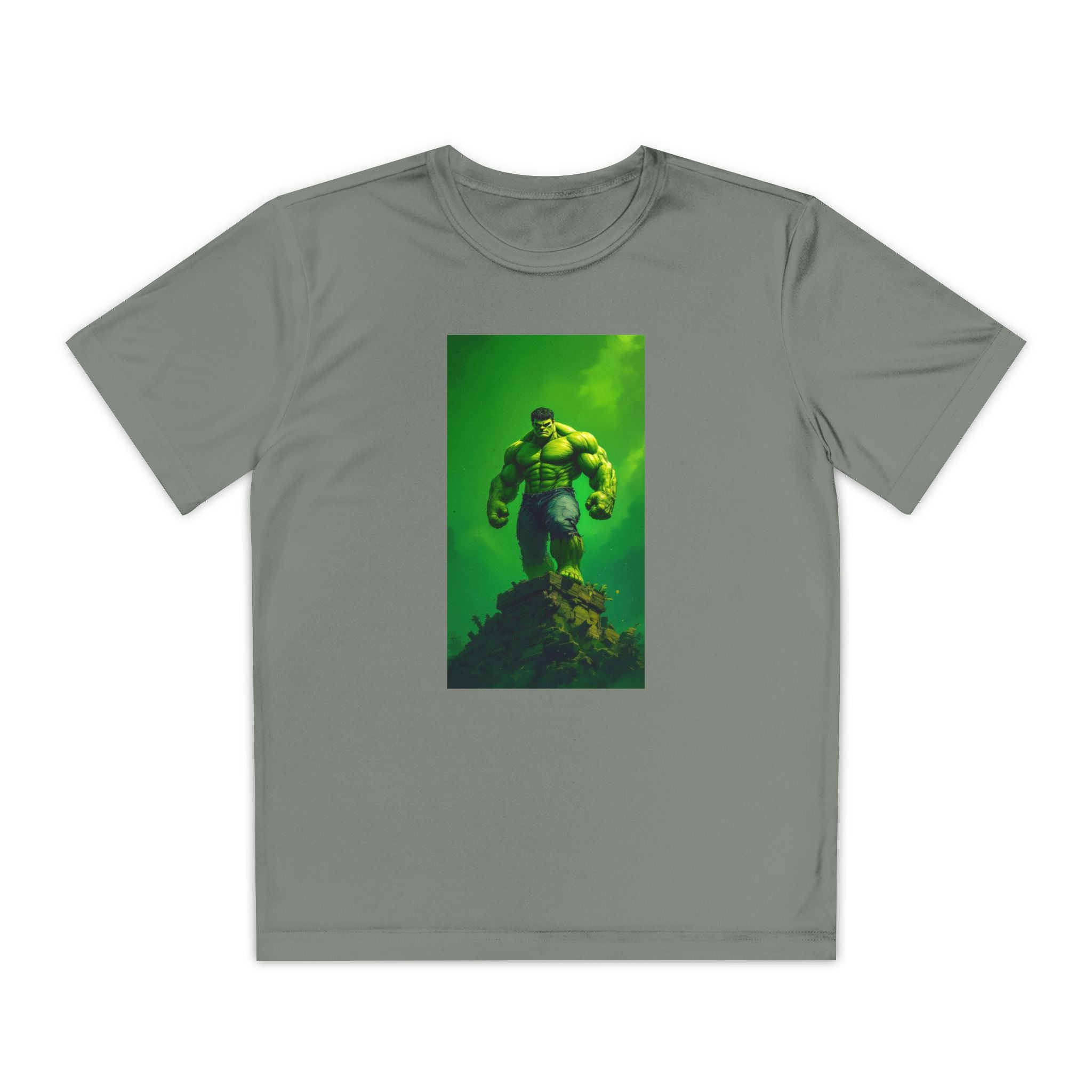 The Incredible Hulk Superhero Marvel Patriotic, Kids Graphic T-Shirt, Boys Hero Top, Girls Comic Book Clothing, Birthday