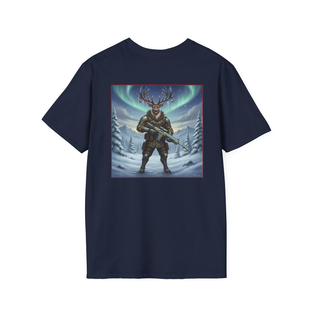 Yule Guard Patriotic Christmas Holiday ~ Unisex Softstyle T-Shirt