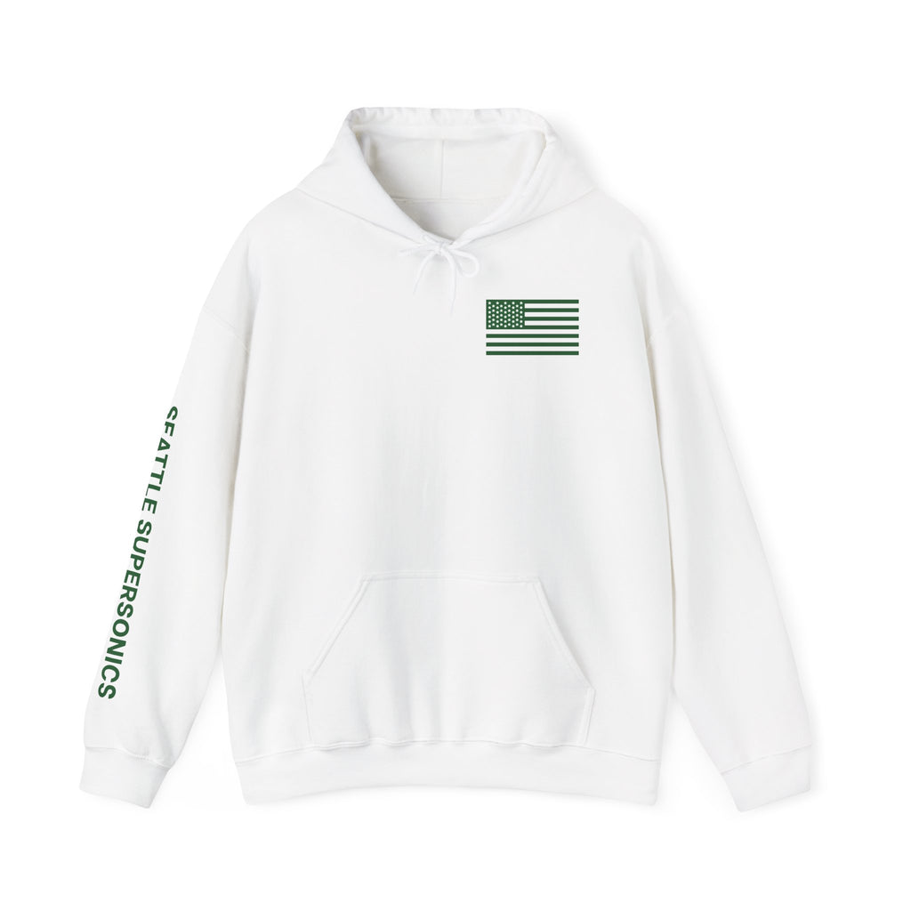 Seattle Supersonics Patriotic Hoodie