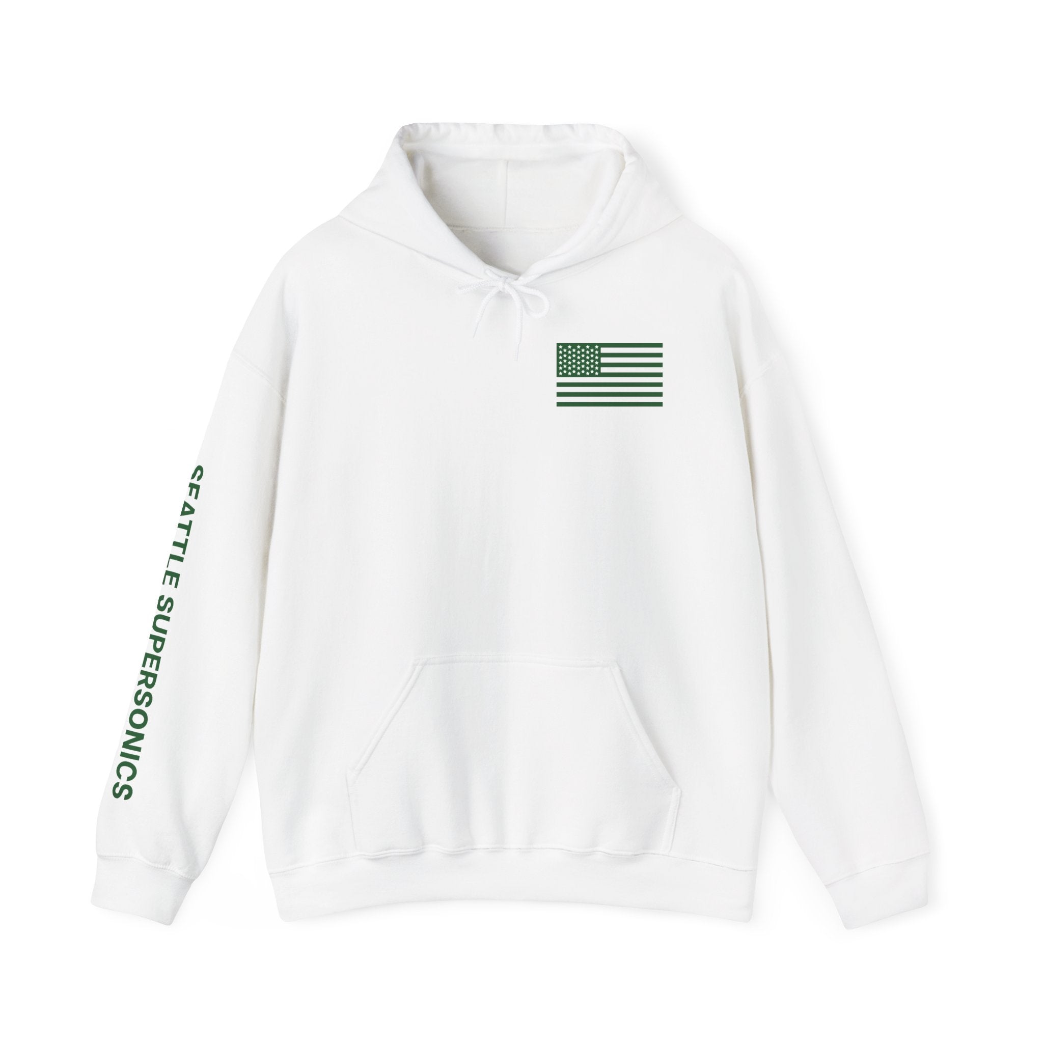 Seattle Supersonics Patriotic Hoodie