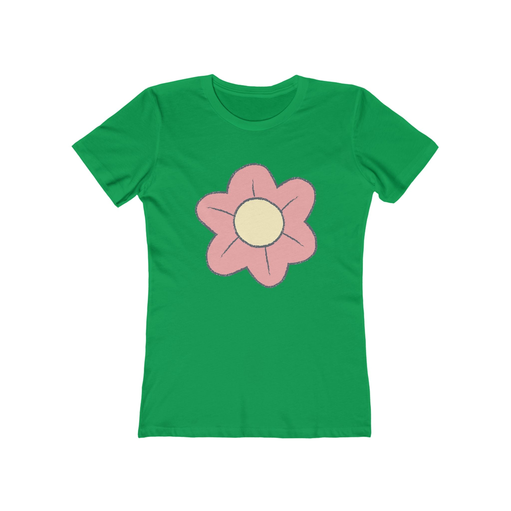 Flower Women's Tshirt, Floral Graphic Tee, Casual Top for Her, Spring Blossom Shirt, Botanical Print Blouse