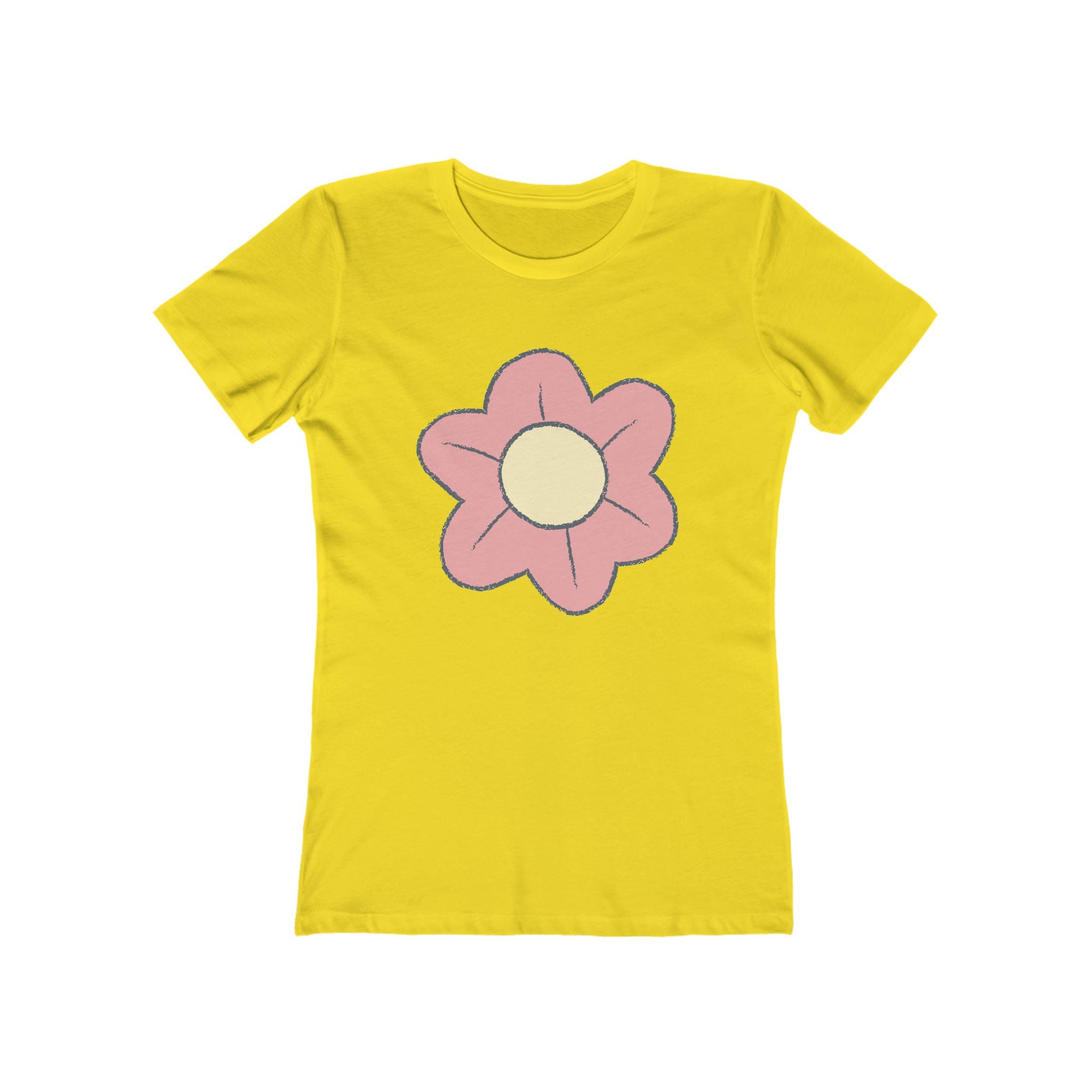 Flower Women's Tshirt, Floral Graphic Tee, Casual Top for Her, Spring Blossom Shirt, Botanical Print Blouse