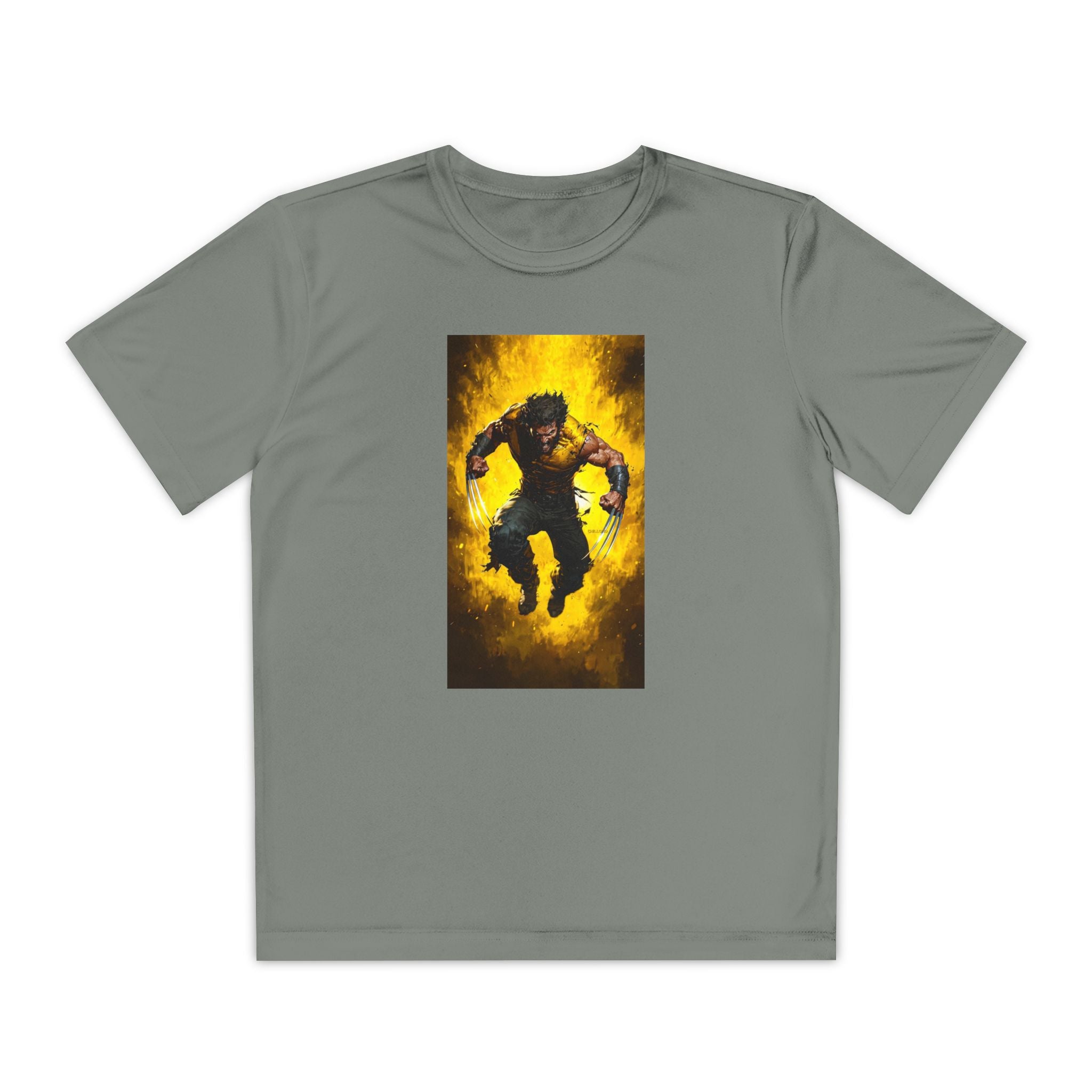 Wolverine Superhero Marvel Patriotic, Kids Graphic T-Shirt, Boys Hero Top, Girls Comic Book Clothing, Birthday