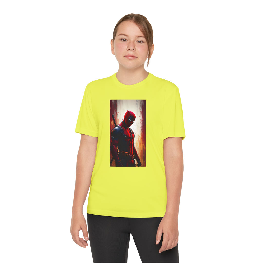 Deadpool Superhero Marvel Patriotic, Kids Graphic T-Shirt, Boys Hero Top, Girls Comic Book Clothing, Birthday