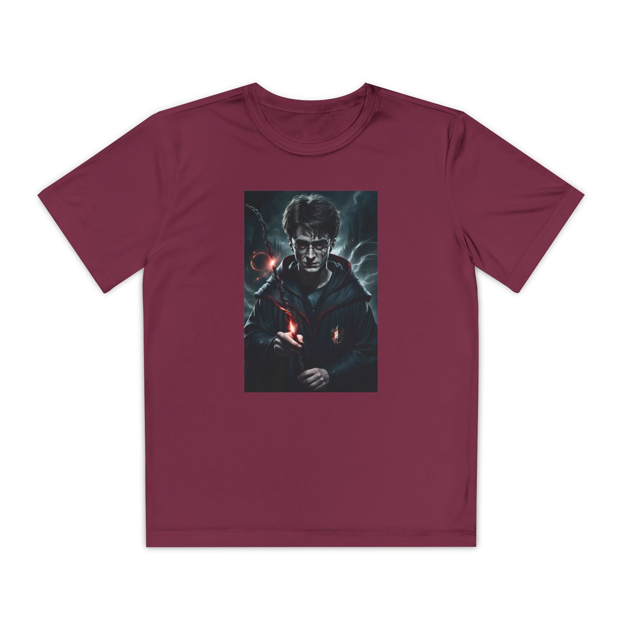 Youth Competitor Tee - Harry Potter, Wizard School Shirt, Magical Kids Top, Hogwarts Fan Gift, Sorcerer's Stone T-Shirt