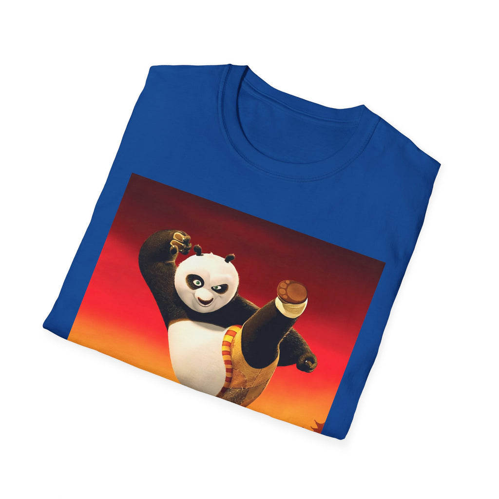 Kung Fu Panda Unisex Softstyle T-Shirt, DreamWorks Animation Youth Competitor Tee, Graphic Tee, Movie Fan Gift, Cult Classic Shirt, Comfy