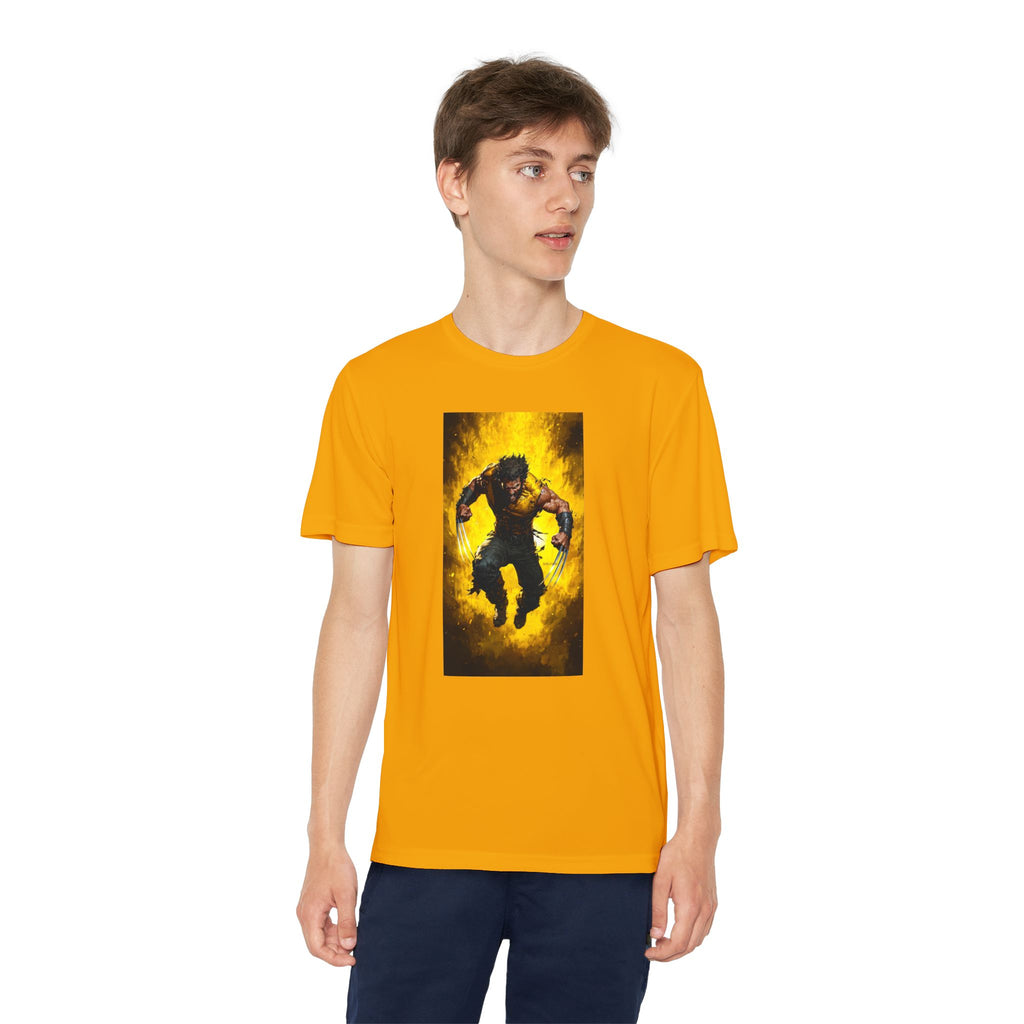 Wolverine Superhero Marvel Patriotic, Kids Graphic T-Shirt, Boys Hero Top, Girls Comic Book Clothing, Birthday