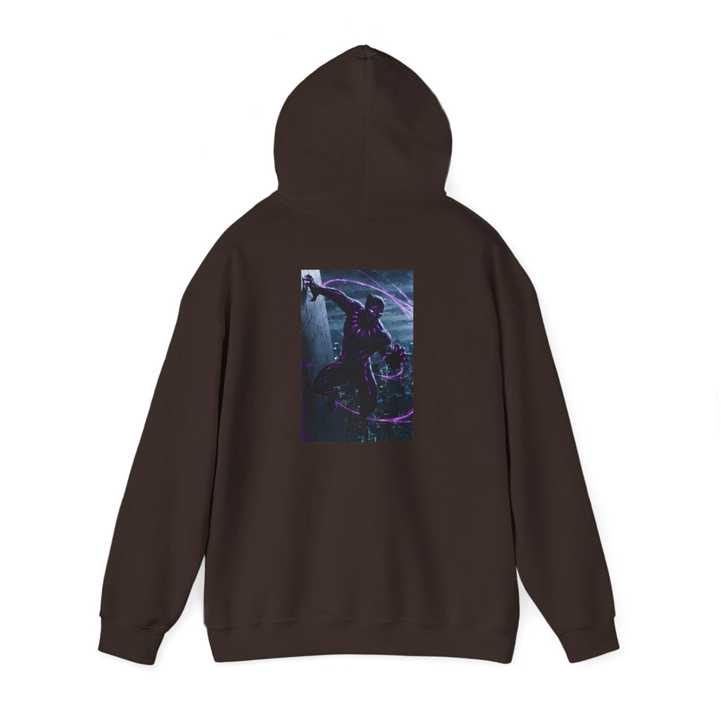 Hooded Sweatshirt - The Black Panther Design