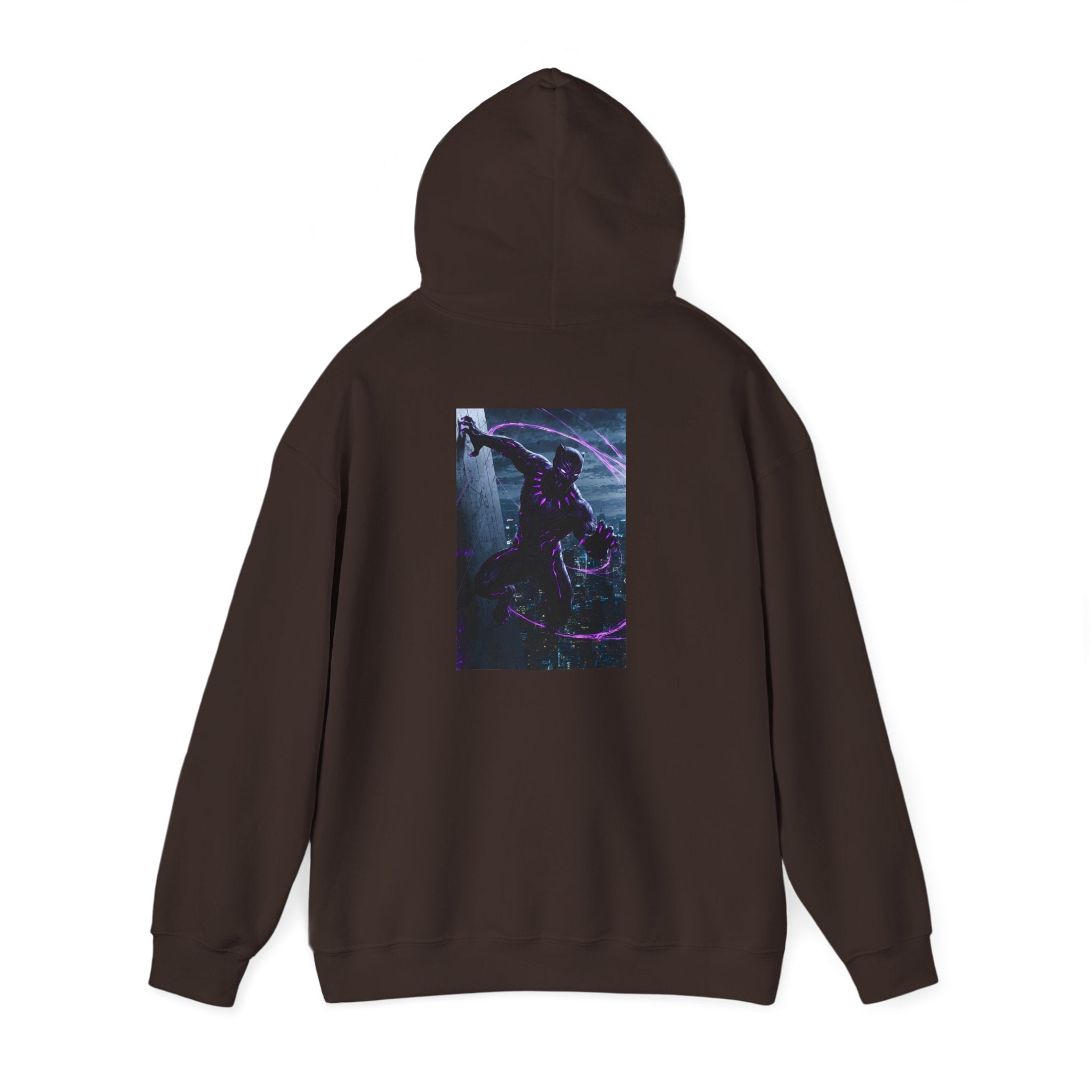 Hooded Sweatshirt - The Black Panther Design