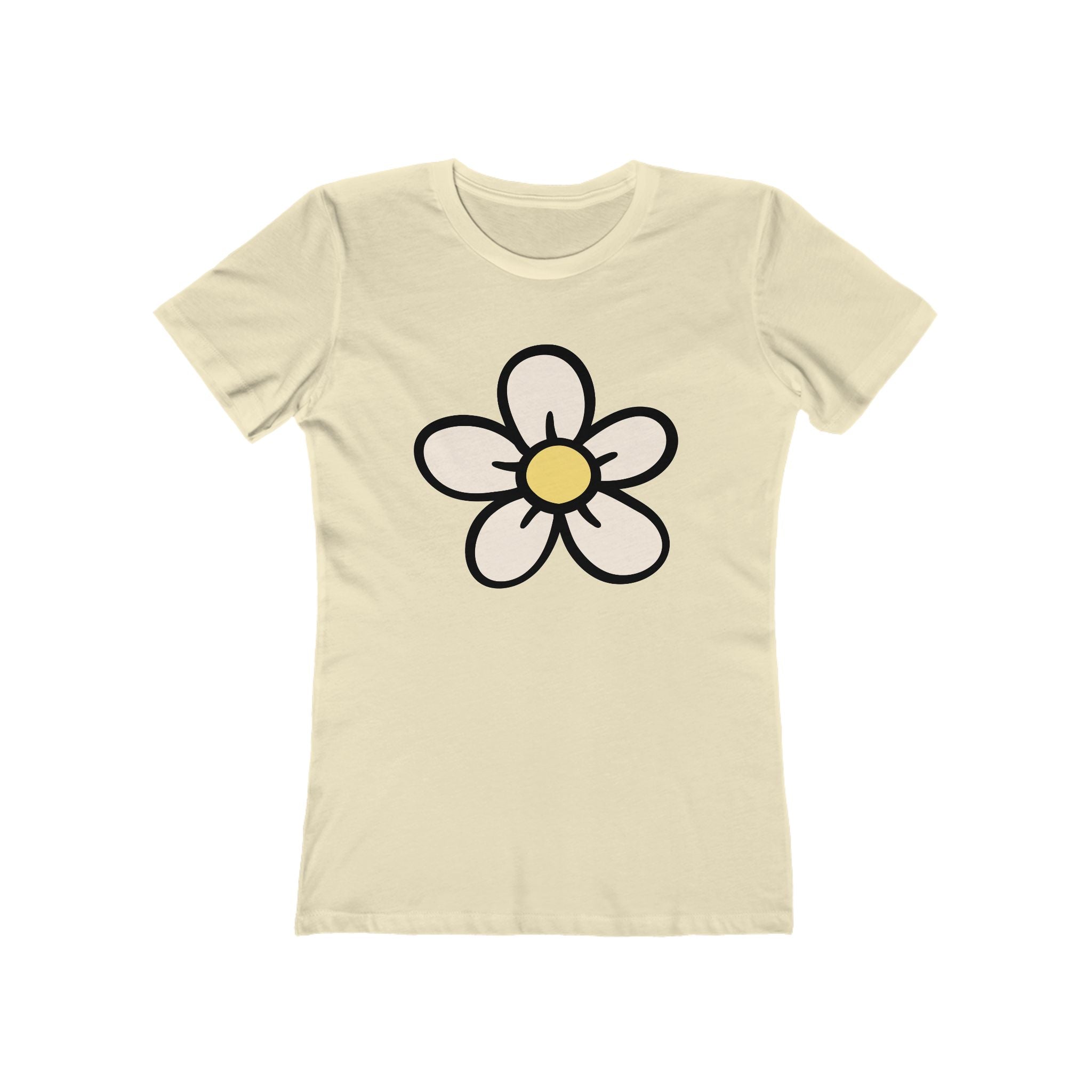 Flower Women's Tshirt, Floral Graphic Tee, Casual Top for Her, Spring Blossom Shirt, Botanical Print Blouse