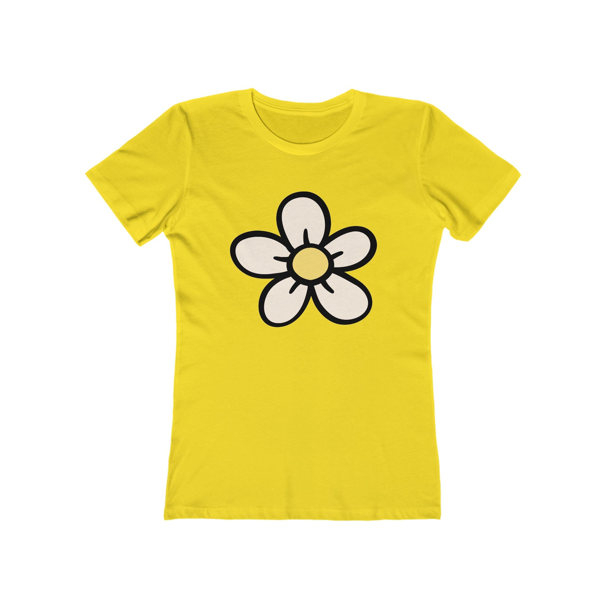 Flower Women's Tshirt, Floral Graphic Tee, Casual Top for Her, Spring Blossom Shirt, Botanical Print Blouse