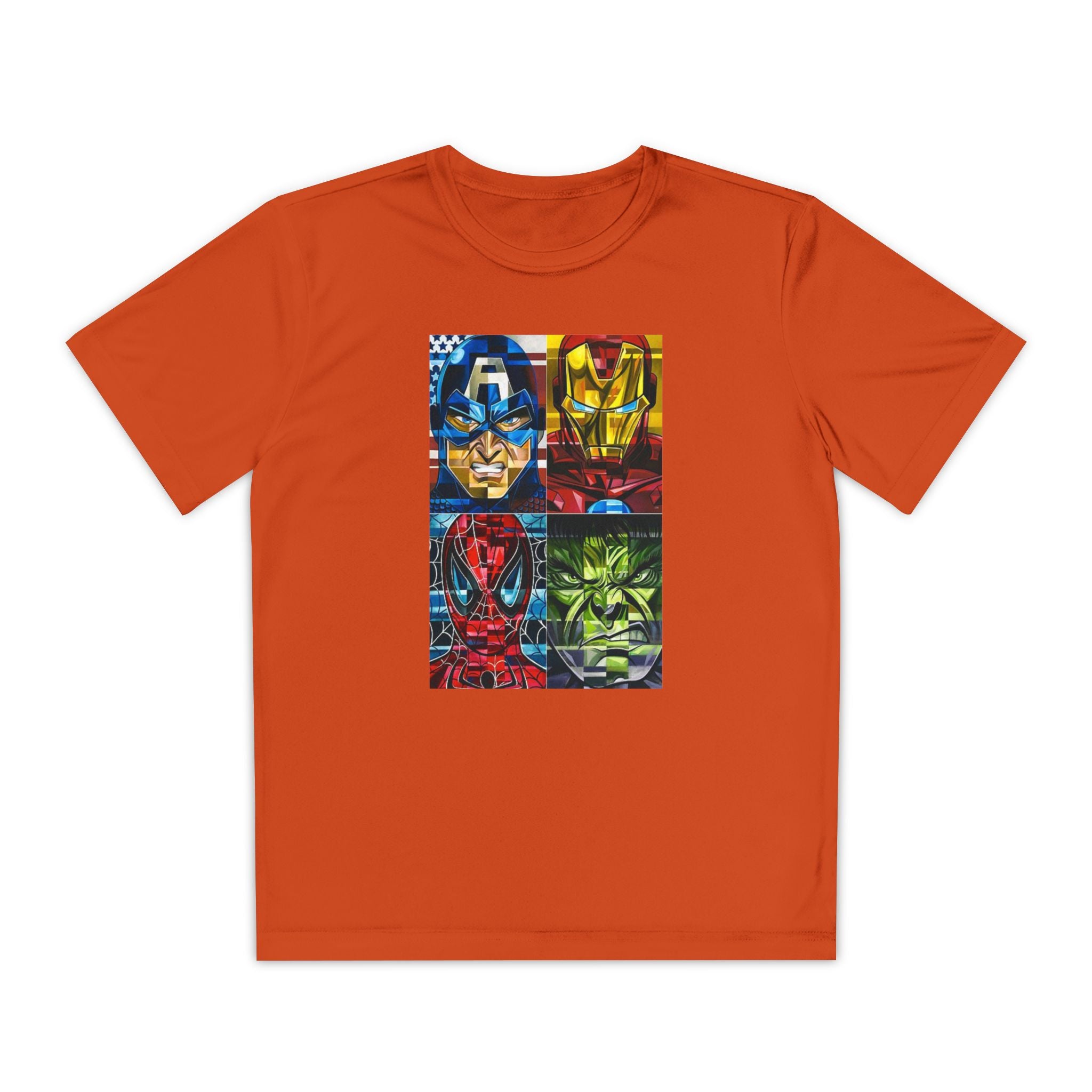 Advengers Youth T-Shirt Sports Graphic Tee, Cool Athletic Shirt for Kids, Perfect for Sports Events, Team Spirit