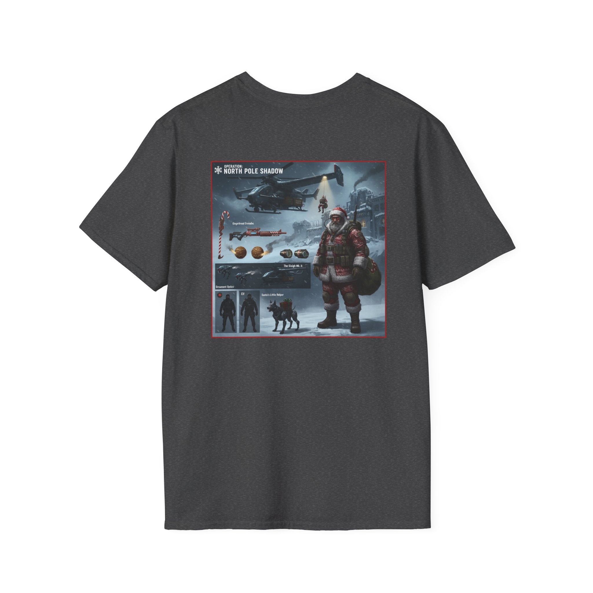 Yule Guard Patriotic Christmas Holiday ~ Unisex Softstyle T-Shirt