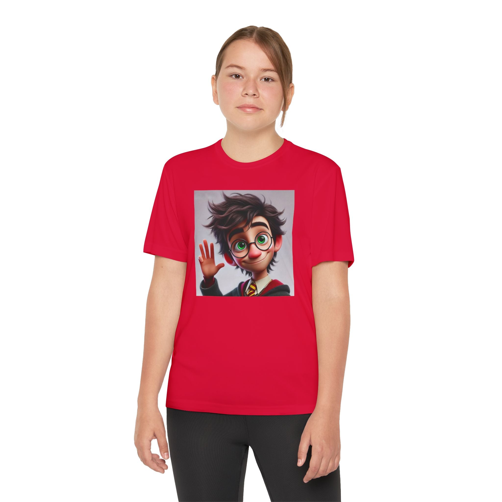 Youth Competitor Tee - Harry Potter, Wizard School Shirt, Magical Kids Top, Hogwarts Fan Gift, Sorcerer's Stone T-Shirt