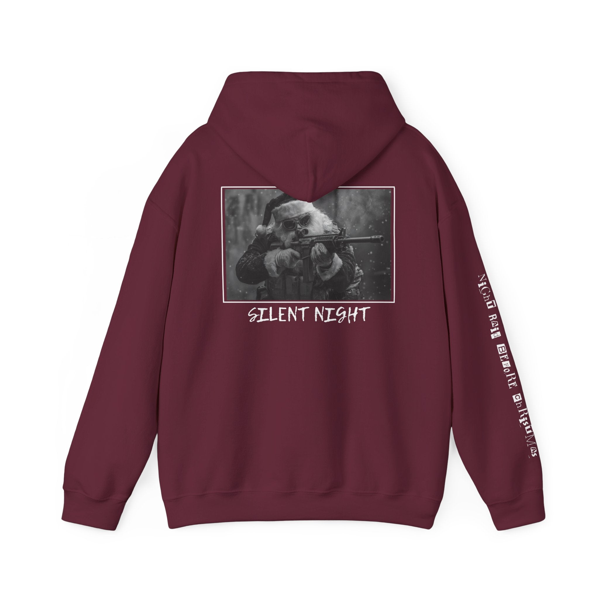 Night Raid Before Christmas Patriotic Hoodie Rebel Spirit Unisex Hoodie