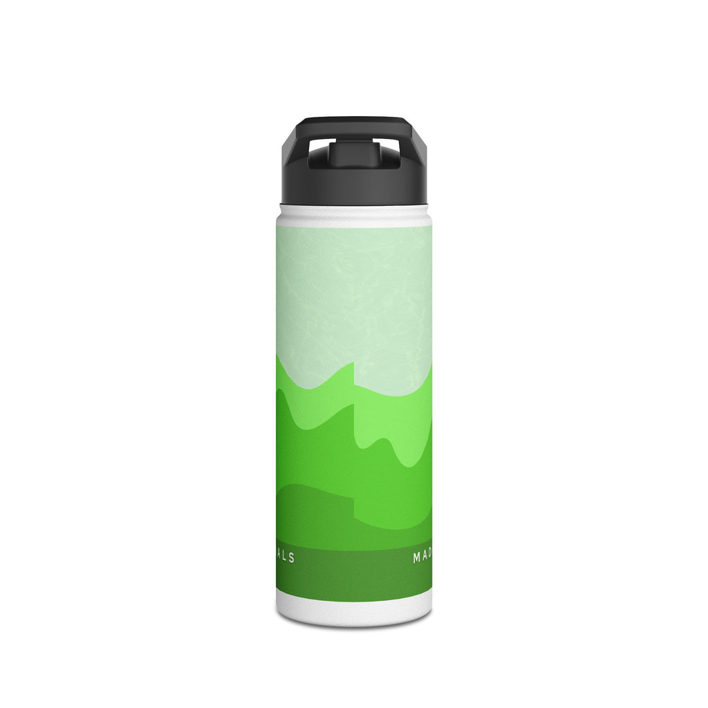 Aqua Stainless Steel Water Bottle, Eco-Friendly Hydration for Travel, Sports, Yoga, Gifts, Outdoor Adventures