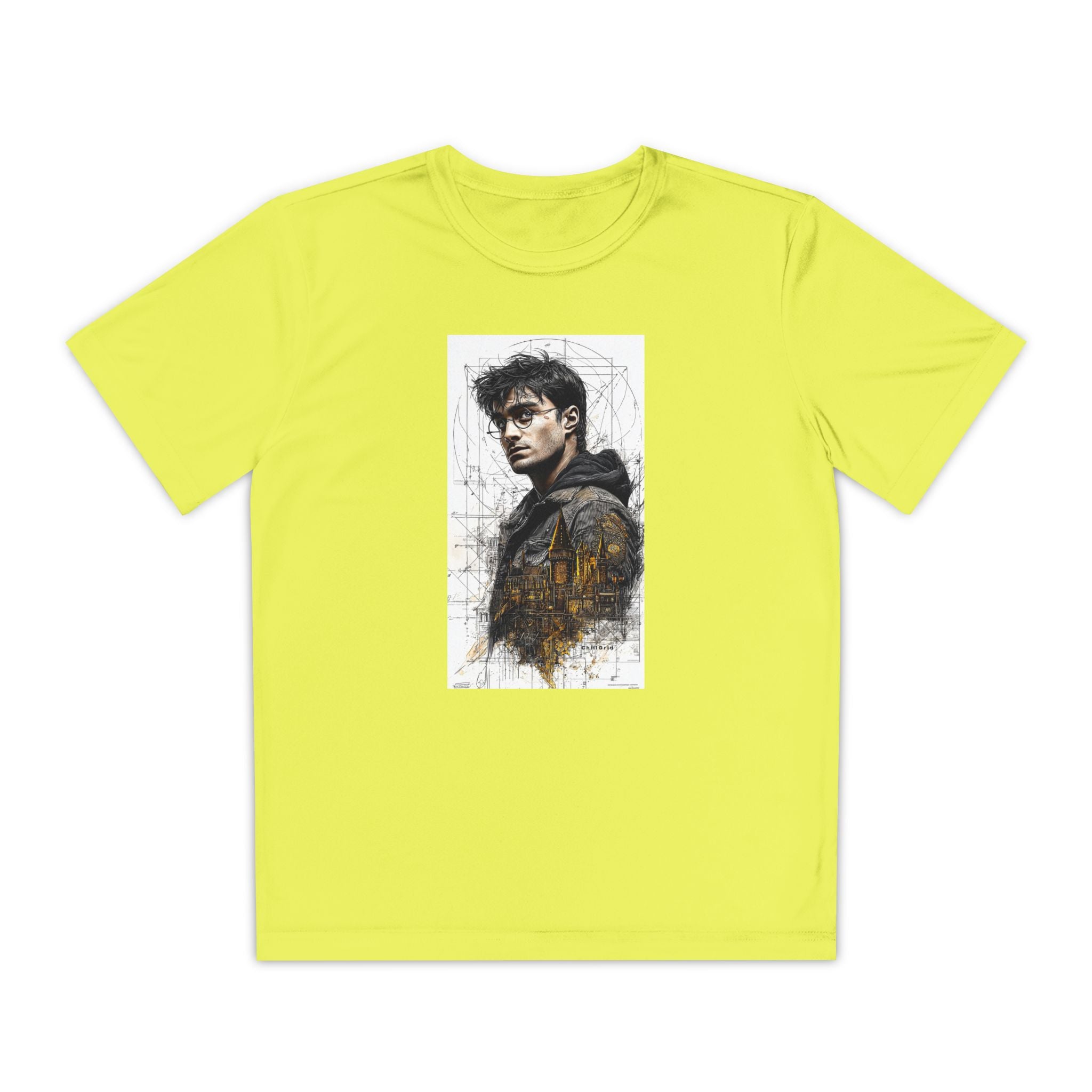 Youth Competitor Tee - Harry Potter, Wizard School Shirt, Magical Kids Top, Hogwarts Fan Gift, Sorcerer's Stone T-Shirt