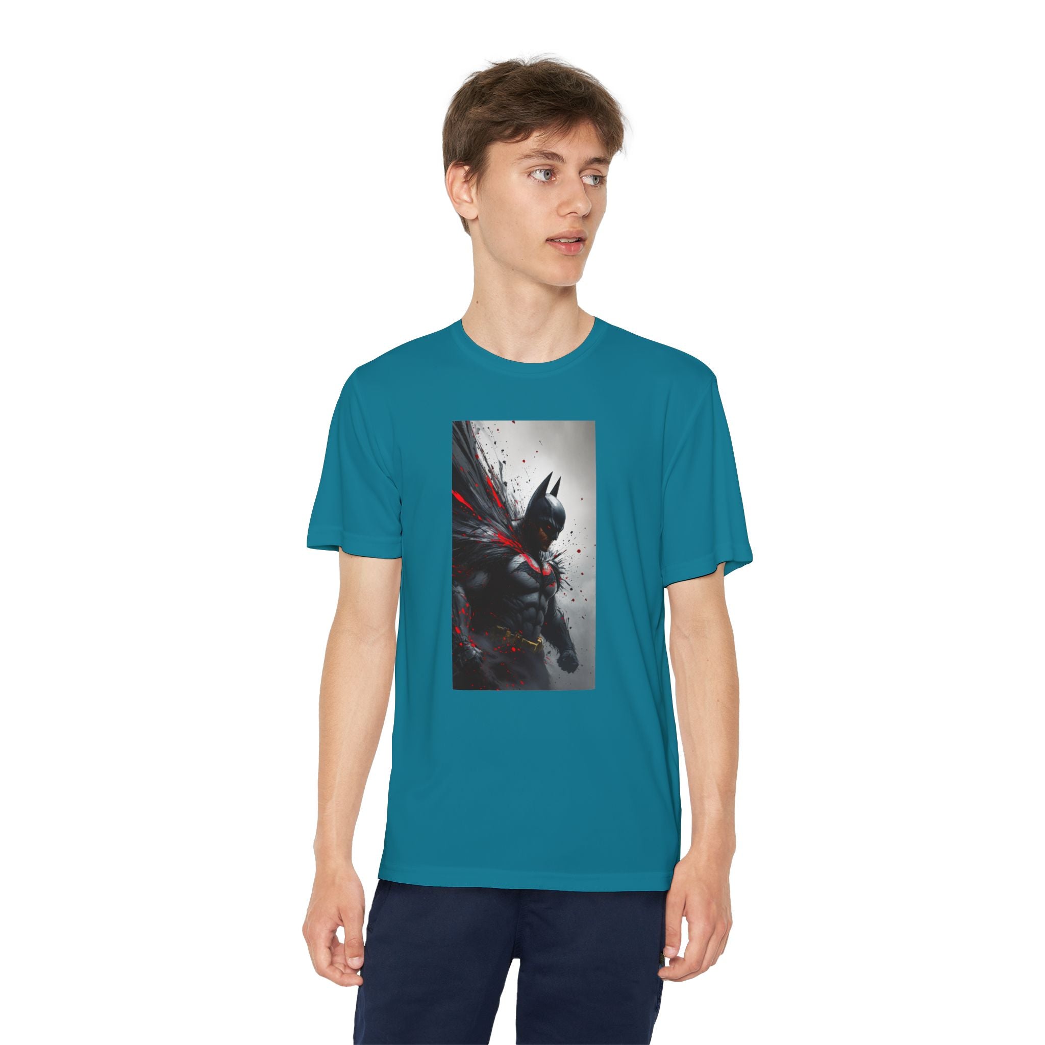 Batman Superhero Marvel Patriotic, Kids Graphic T-Shirt, Boys Hero Top, Girls Comic Book Clothing, Birthday