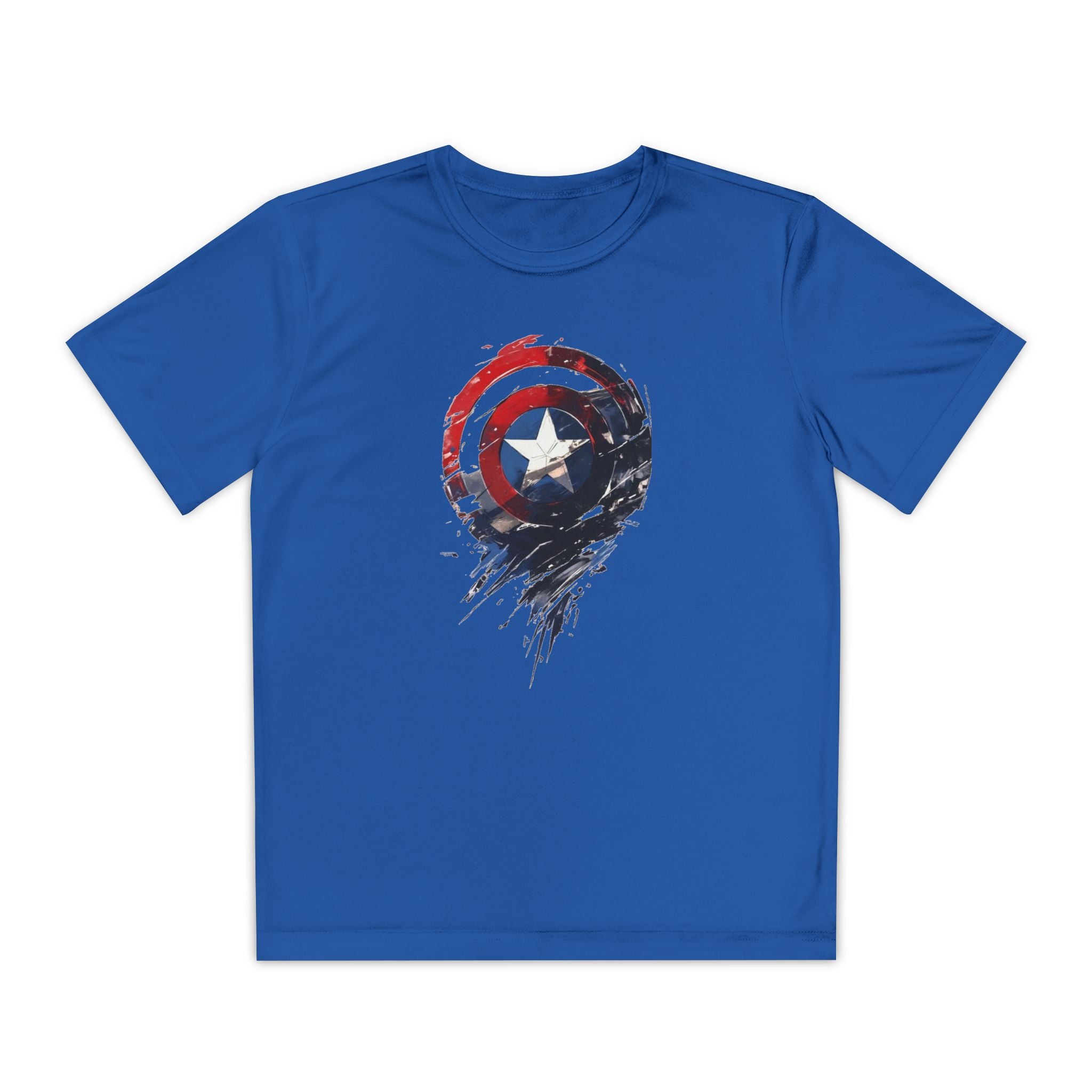 Advengers Youth T-Shirt Sports Graphic Tee, Cool Athletic Shirt for Kids